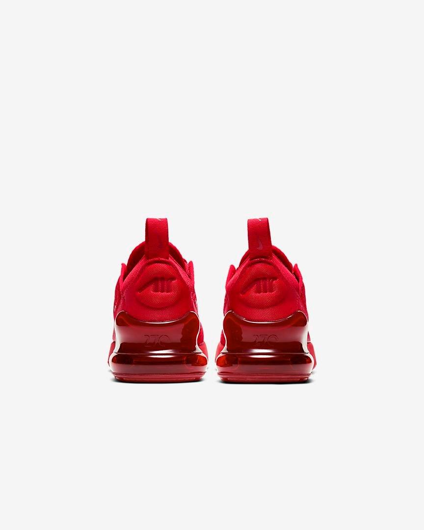 Nike Air Max 270 RF "University Red/Black" Preschool Boys Shoe - RED/BLACK Thumbnail View 6