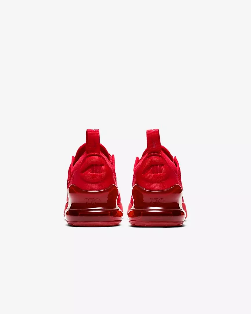 Nike Air Max 270 RF "University Red/Black" Preschool Boys Shoe - RED/BLACK
