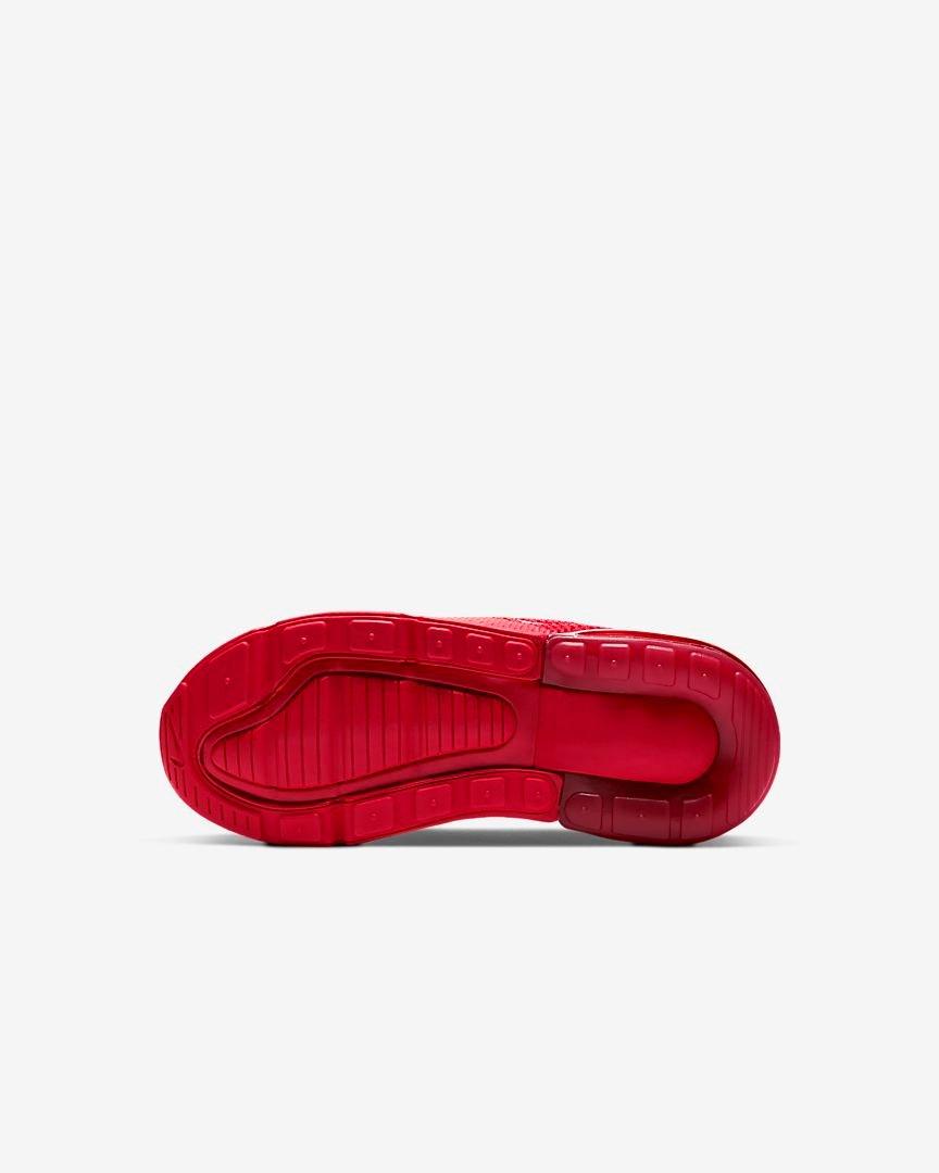 Nike Air Max 270 RF "University Red/Black" Preschool Boys Shoe - RED/BLACK Thumbnail View 8