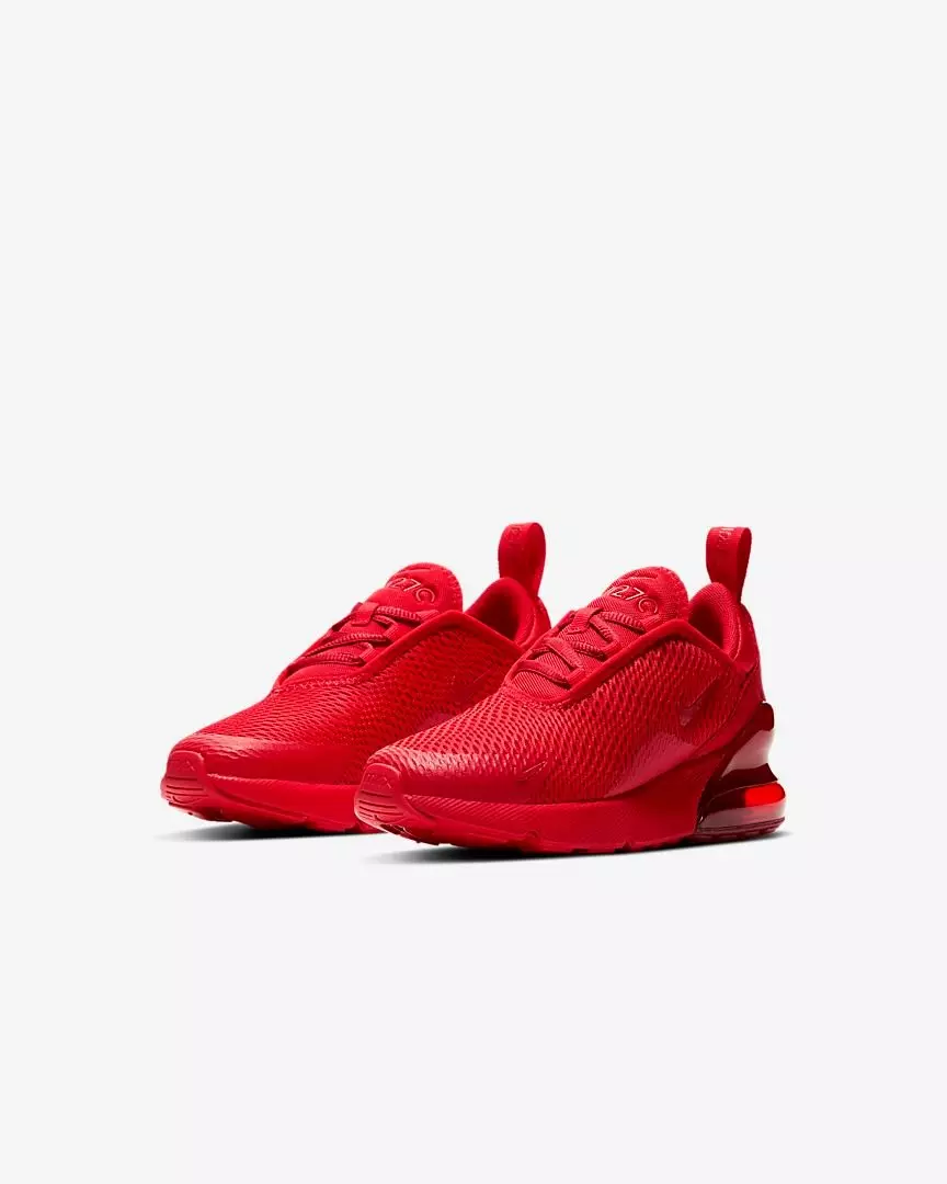 Nike Air Max 270 RF "University Red/Black" Preschool Boys Shoe - RED/BLACK