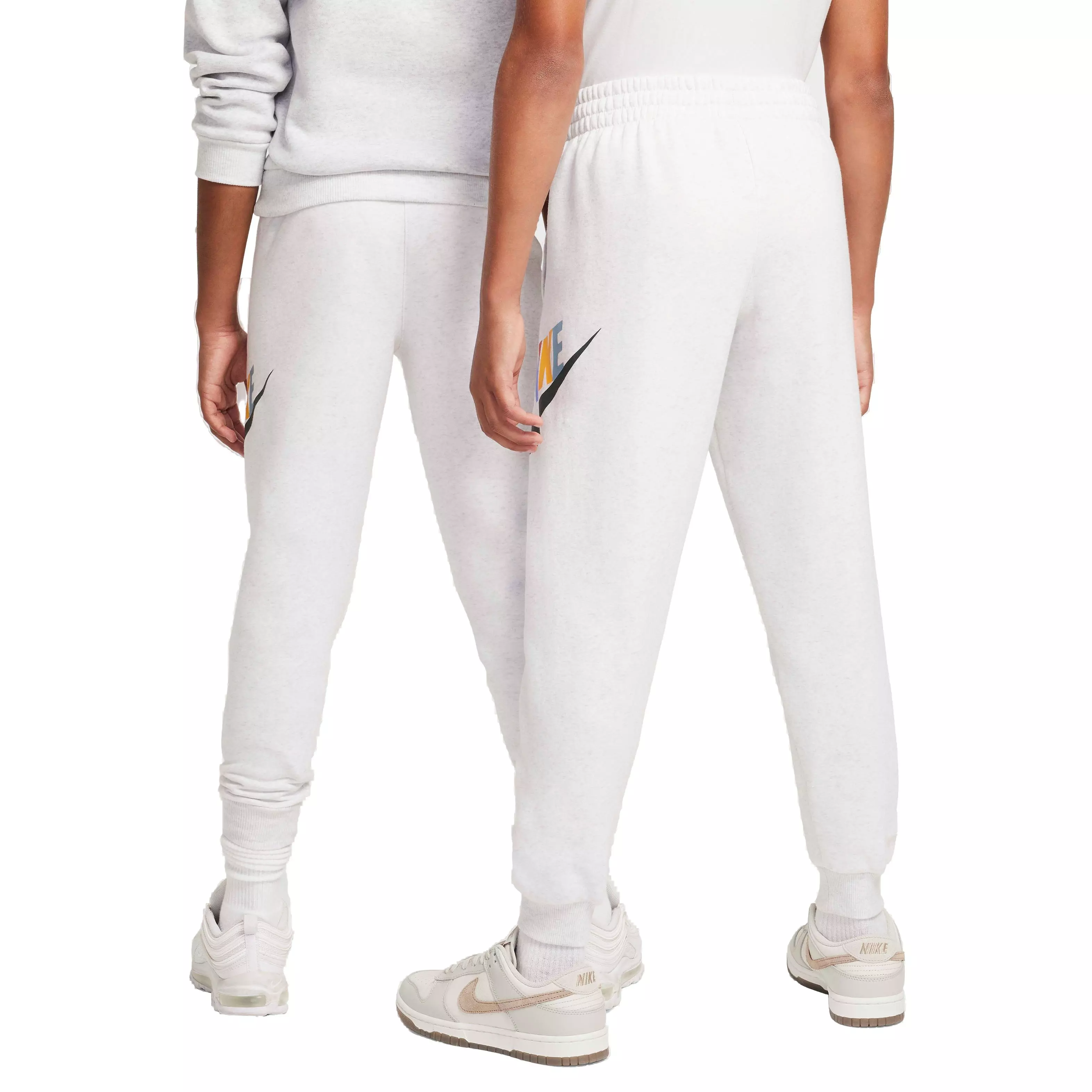 Nike Big Kids' Club Fleece HBR Joggers - CREAM