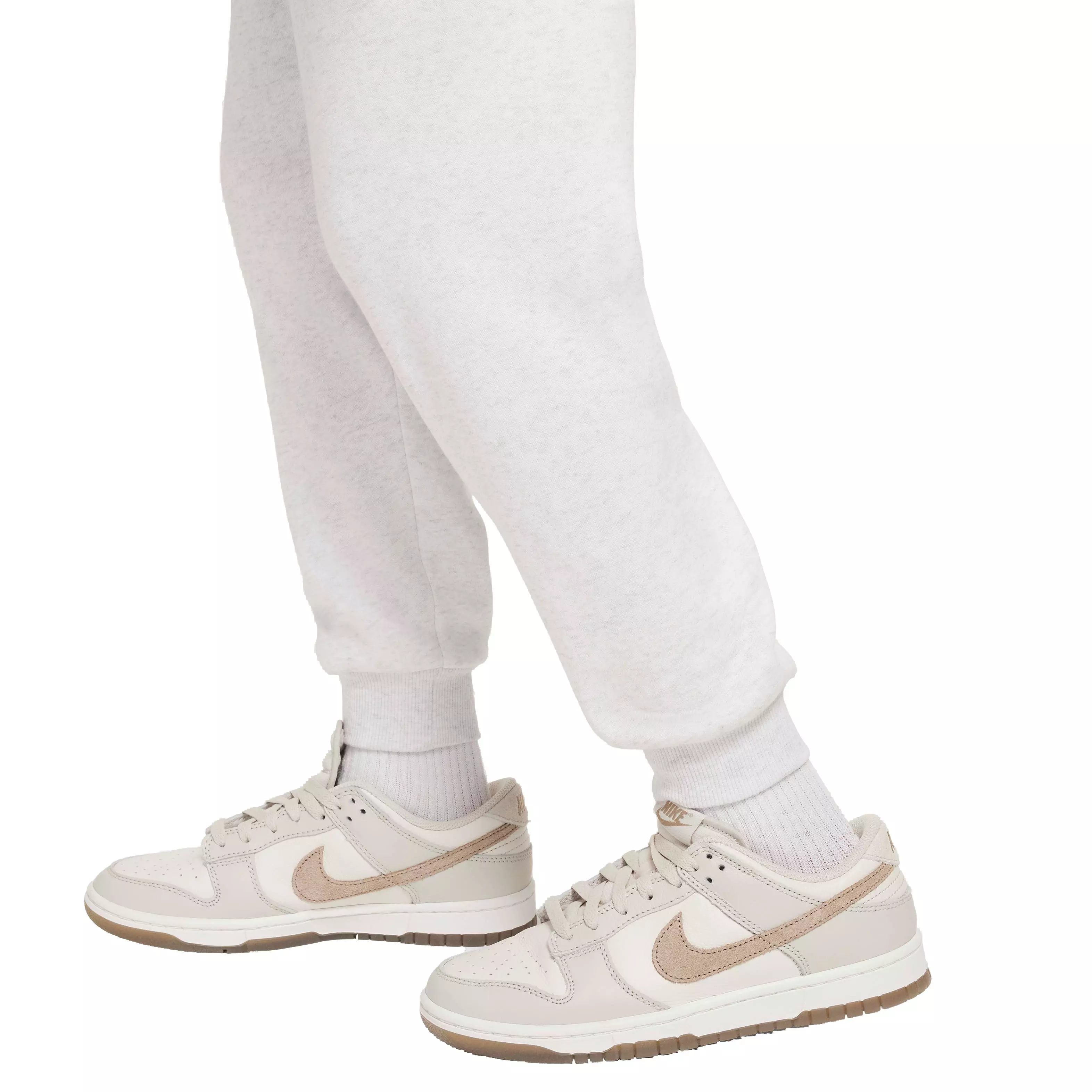 Nike Big Kids' Club Fleece HBR Joggers - CREAM