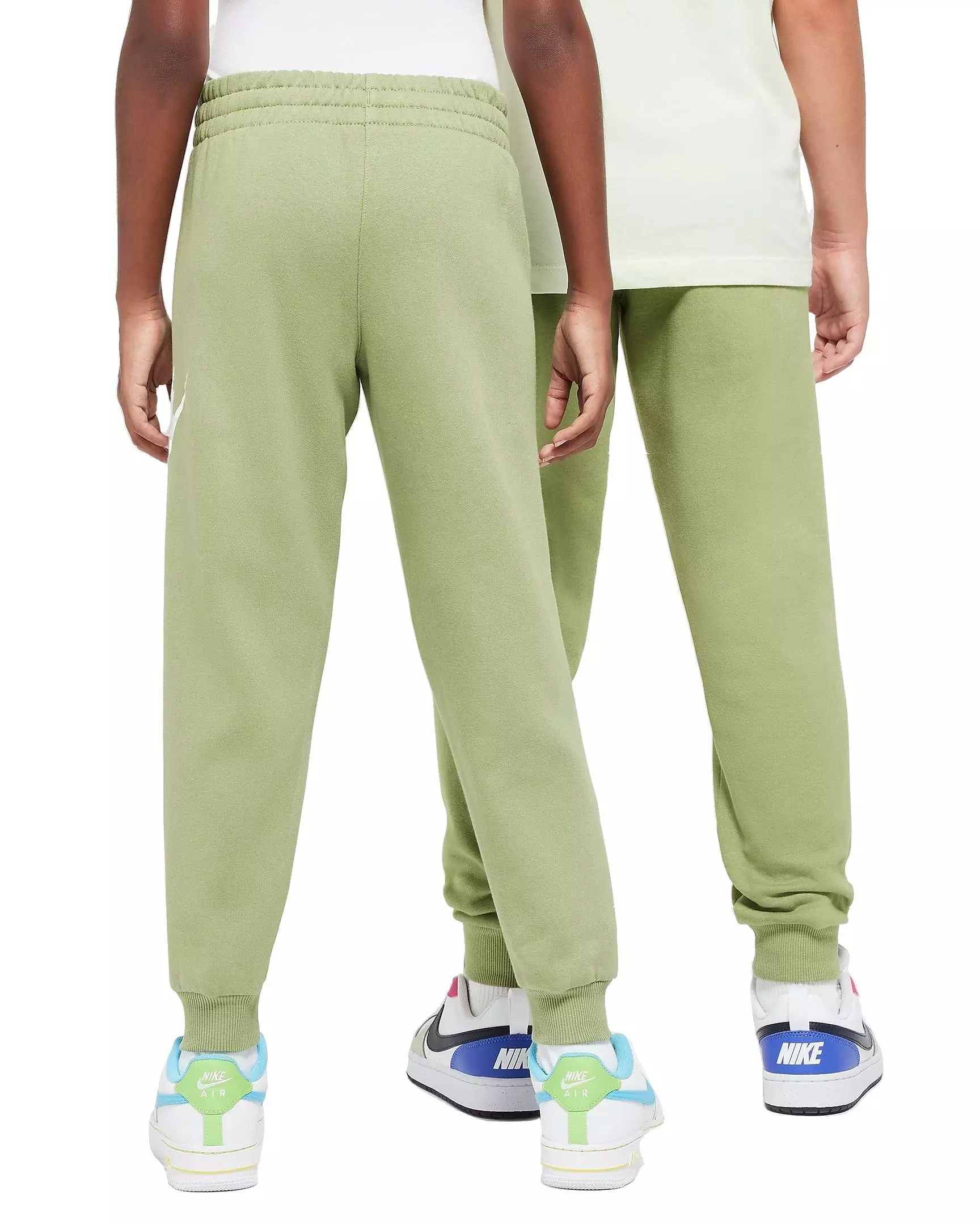 Nike Big Kids' Club Fleece HBR Joggers - GREEN