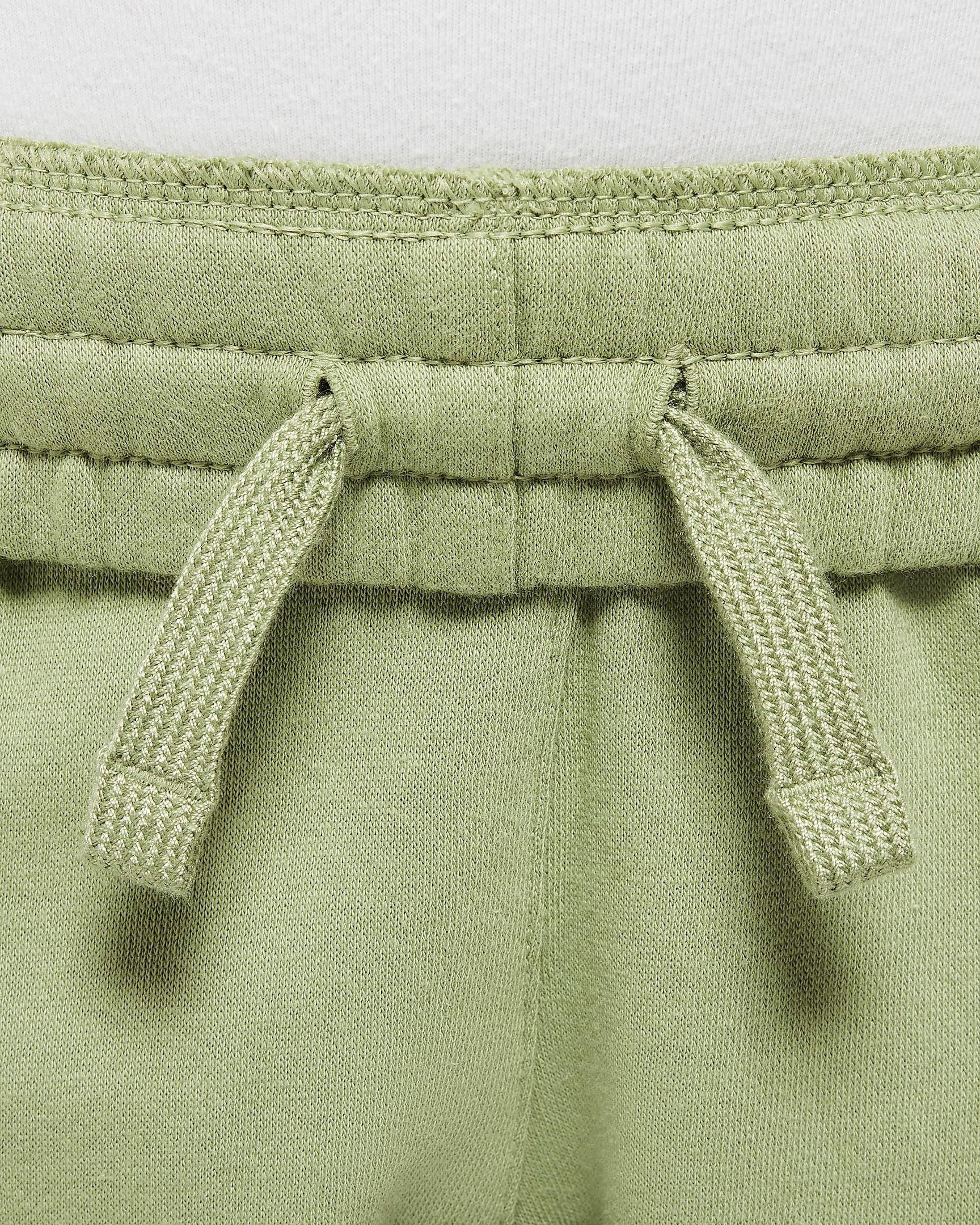 Nike Big Kids' Club Fleece HBR Joggers - GREEN Thumbnail View 3