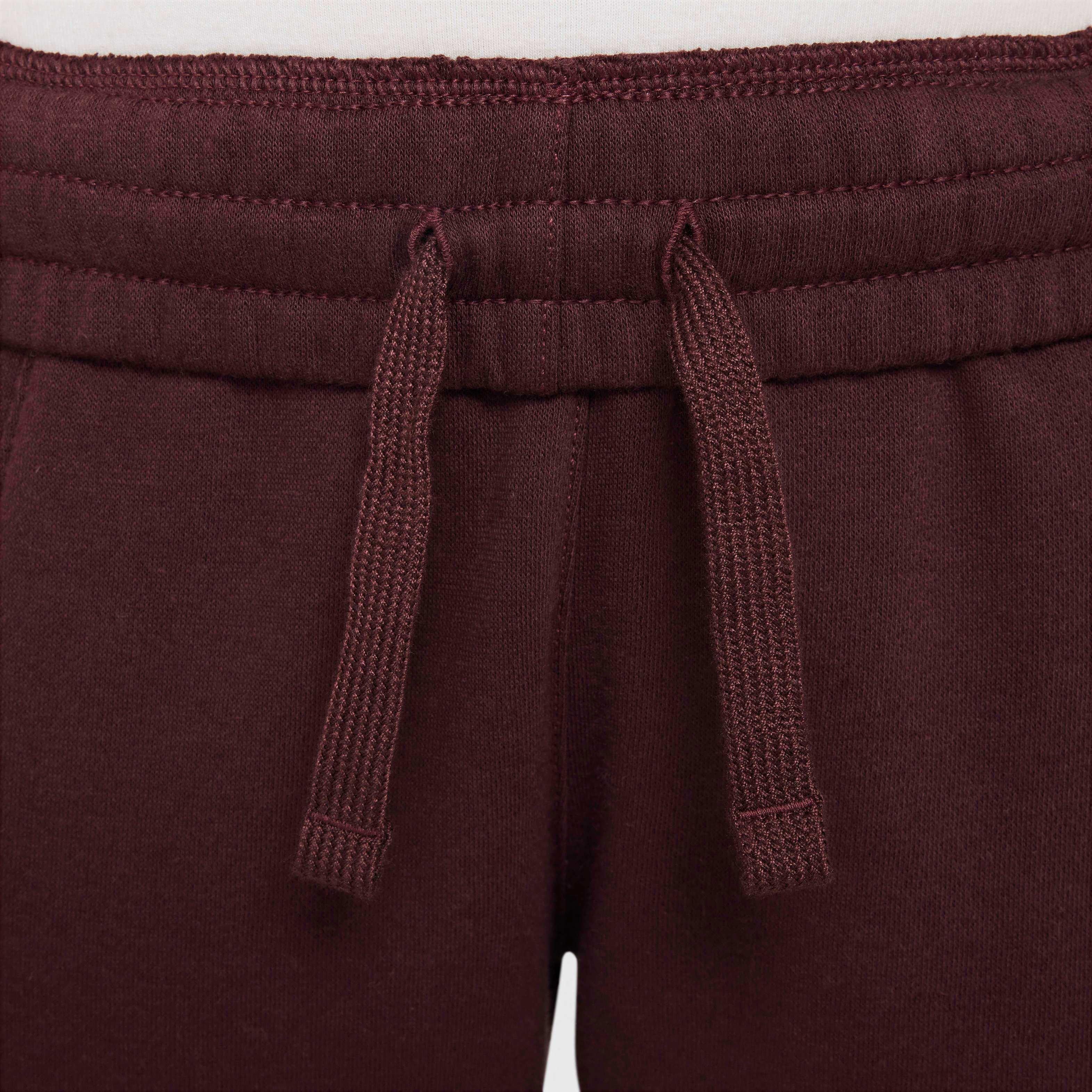 Nike Big Kids' Club Fleece HBR Joggers - BURGUNDY Thumbnail View 3