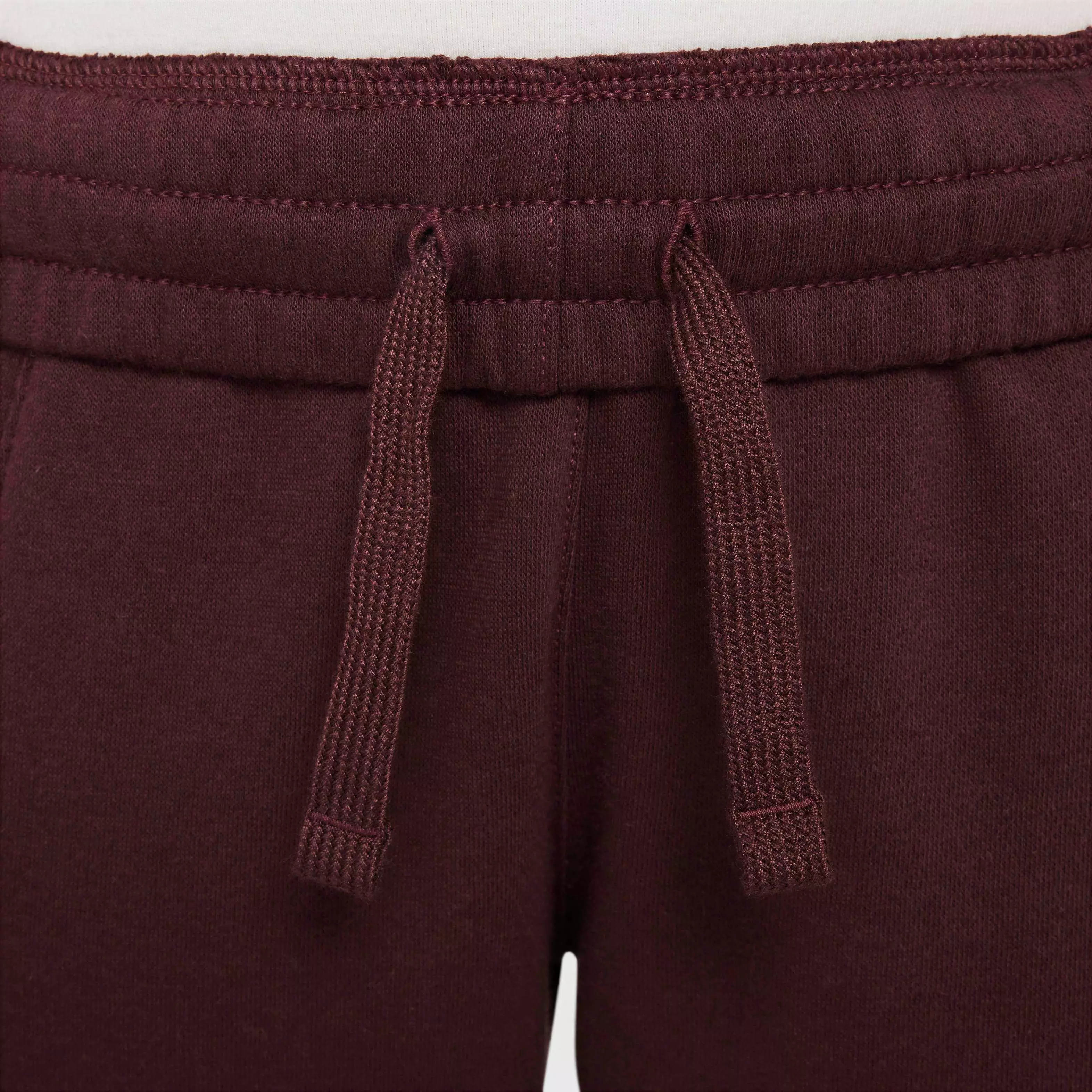 Nike Big Kids' Club Fleece HBR Joggers - BURGUNDY