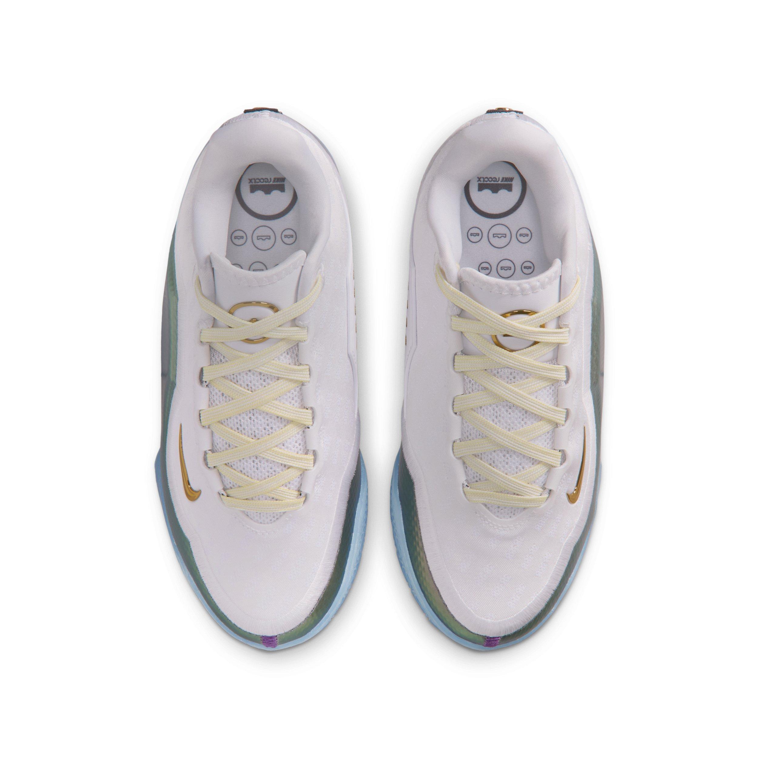 Nike LeBron XXIII "For The Record" Grade School Kids' Basketball Shoe - WHITE/WHITE/BLACK Thumbnail View 6