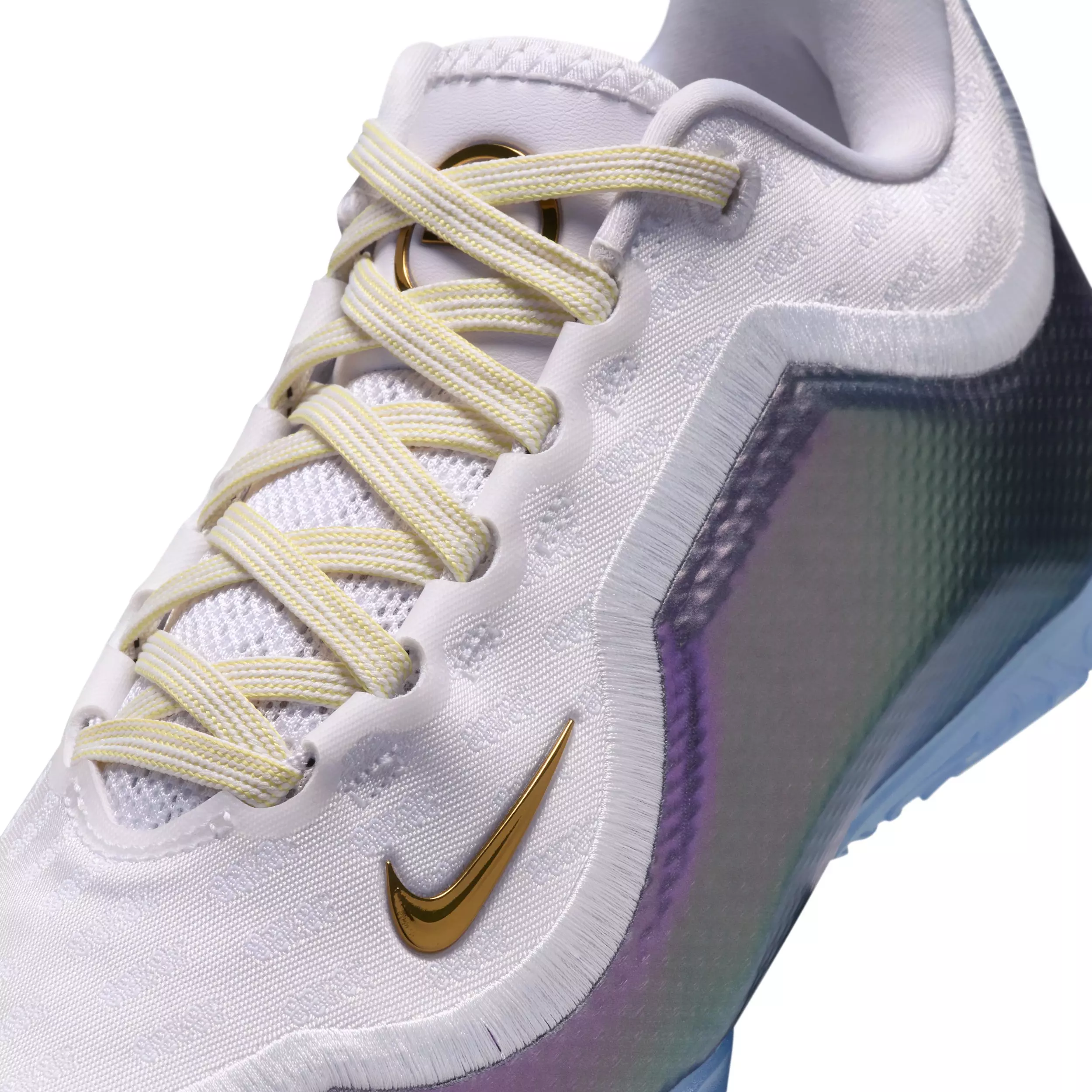 Nike LeBron XXIII "For The Record" Grade School Kids' Basketball Shoe - WHITE/WHITE/BLACK