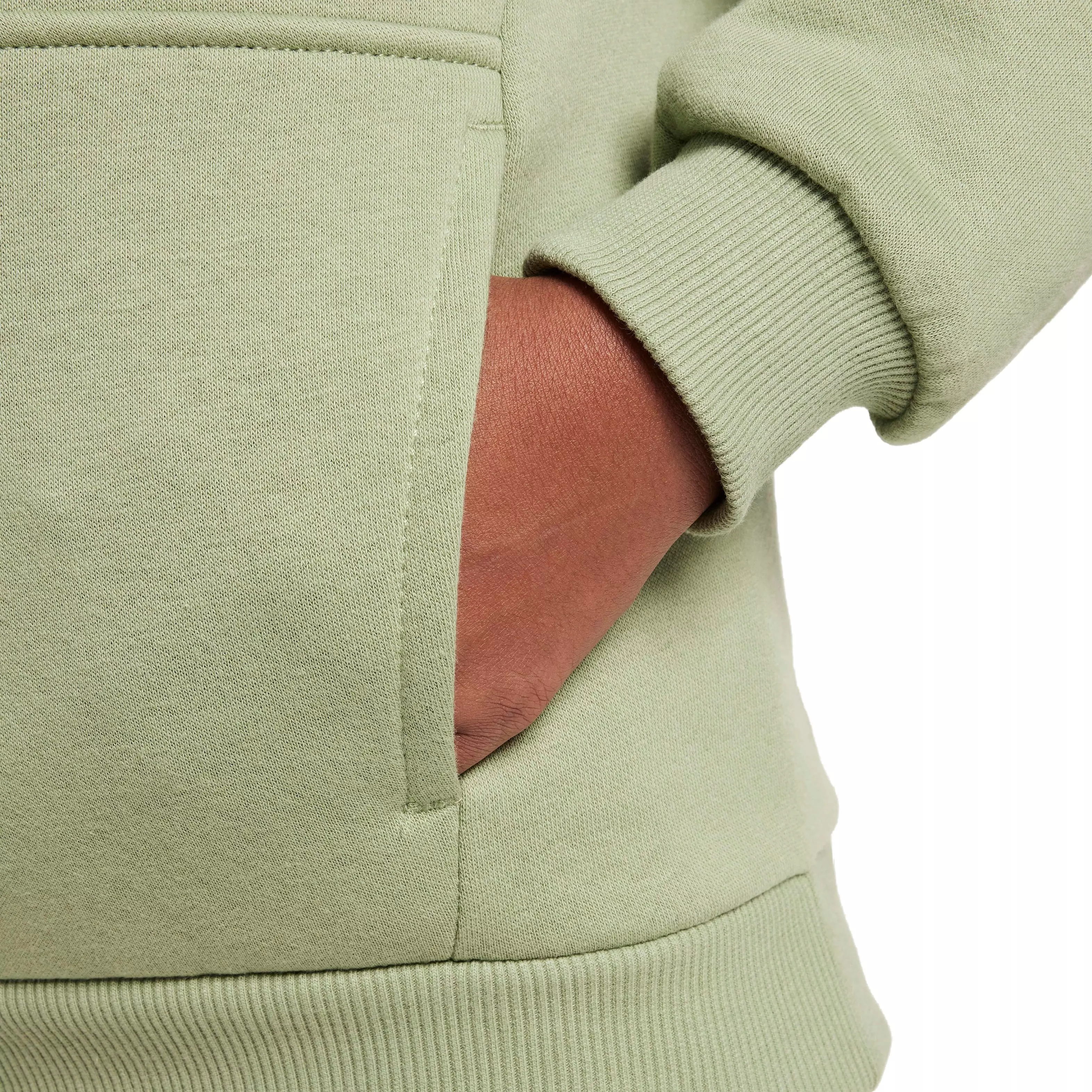 Nike Big Kids' Sportswear Club Fleece Hoodie - GREEN