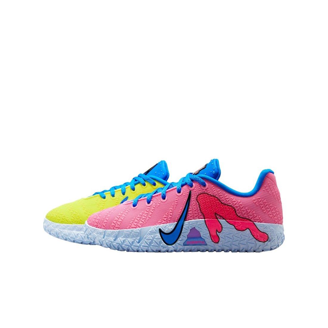 Nike Ja 3 "Kool Aid" Grade School Kids' Basketball Shoe - LEMON VENOM/PHOTO BLUE/GREEN SPARK Thumbnail View 5