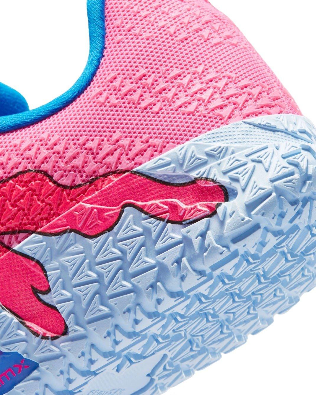 Nike Ja 3 X Kool Aid "Lemon Venom/Blue/Lt Green Spark/Lt Blue" Grade School Boys' Basketball Shoe - LEMON/BLUE/LT GREEN/LT BLUE Thumbnail View 8