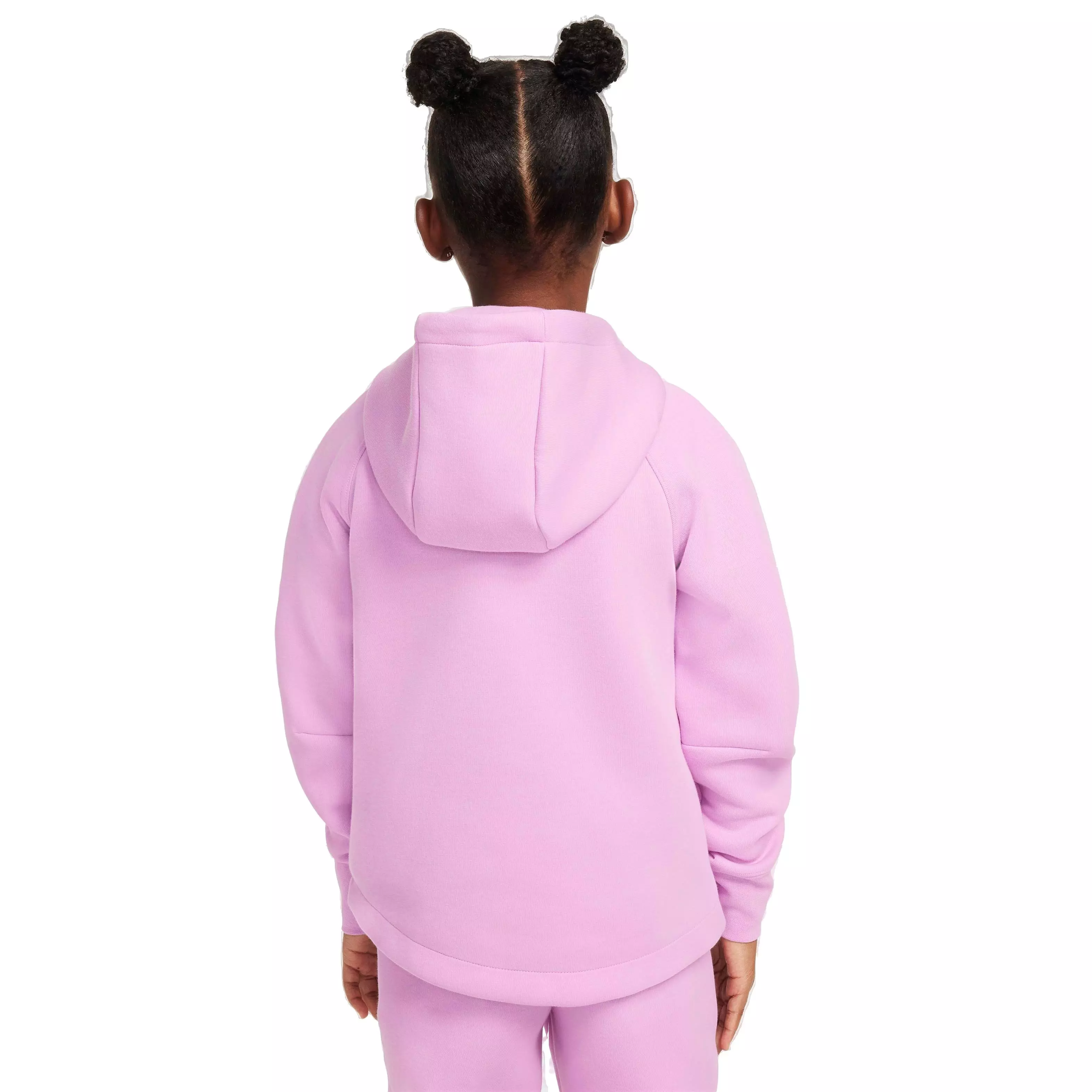 Nike Big Girls' Sportswear Tech Fleece Full-Zip Jacket - PINK