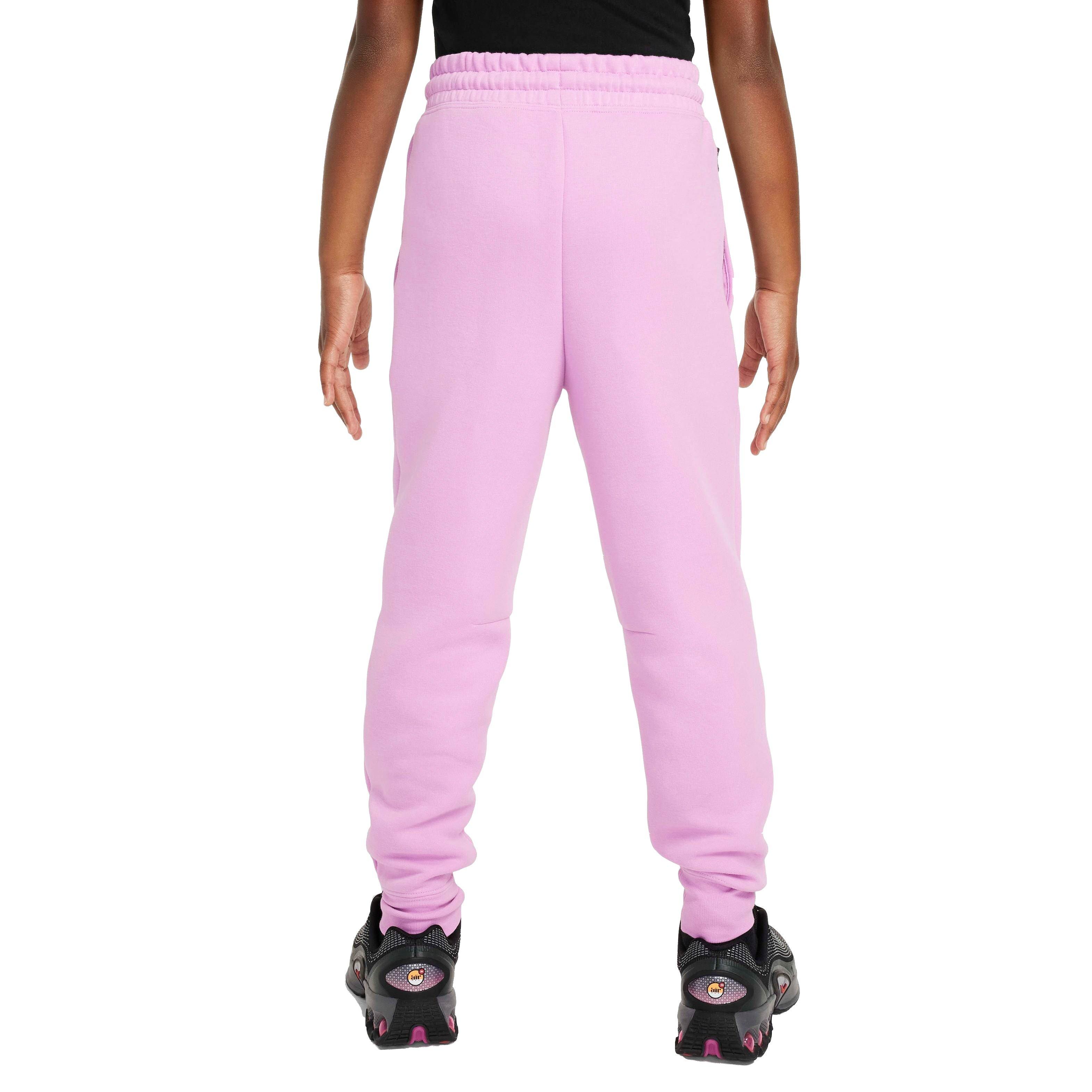 Nike Sportswear Tech Fleece Big Girls' Pink Joggers