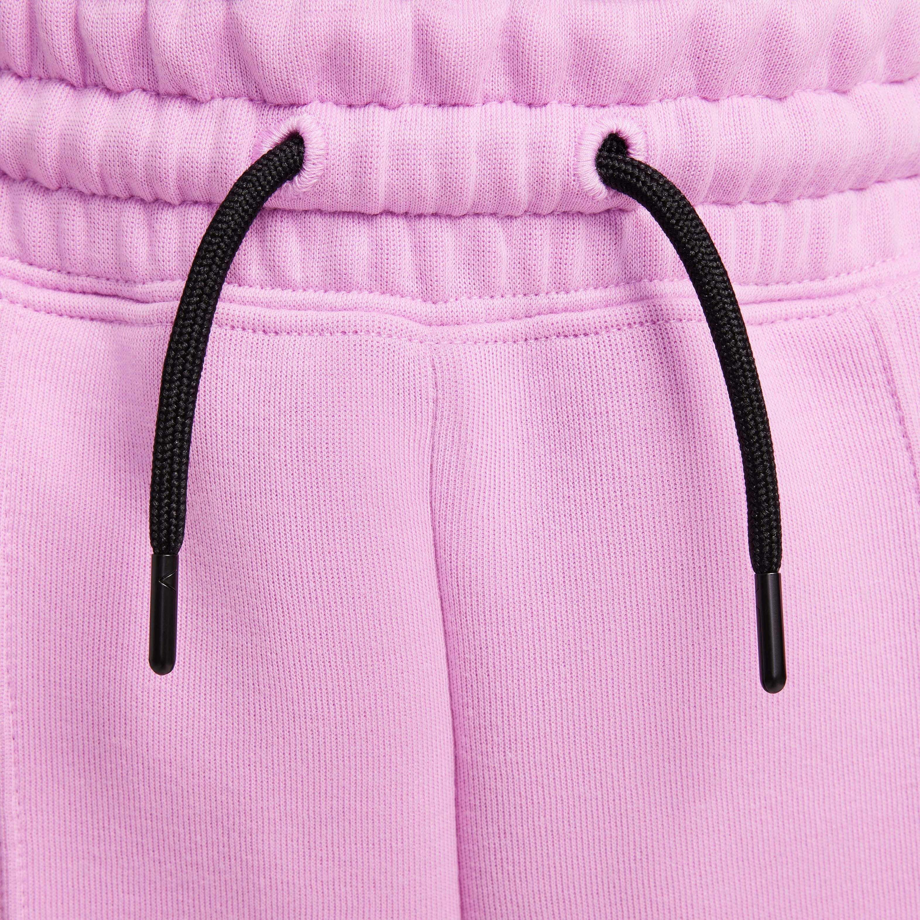Nike Sportswear Tech Fleece Big Girls' Pink Joggers