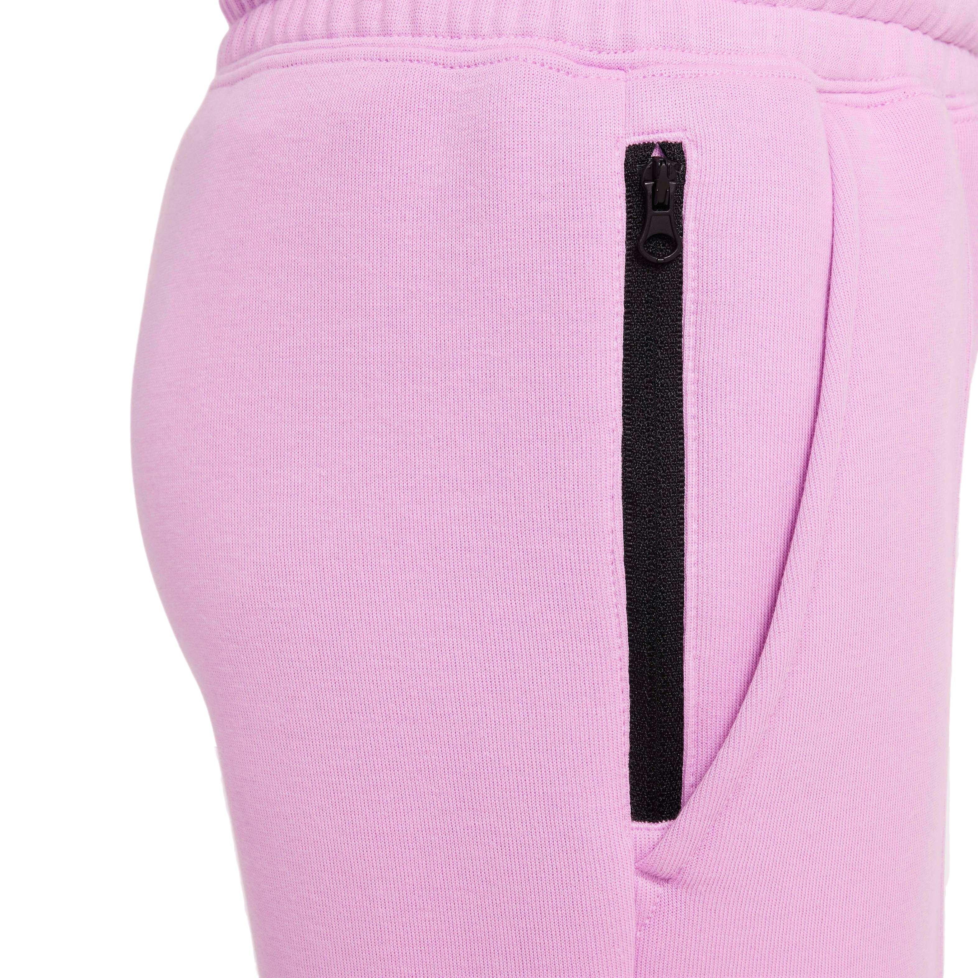 Nike Sportswear Tech Fleece Big Girls' Pink Joggers