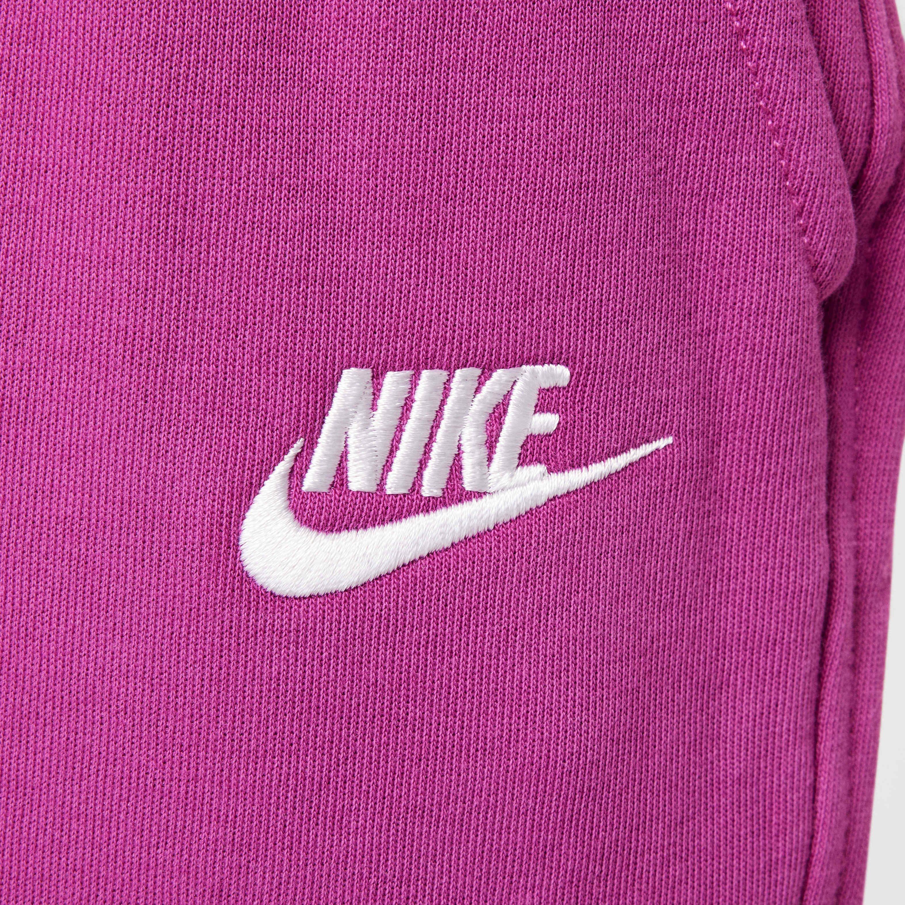 Nike Big Kids' Sportswear Club Fleece Loose Pants - FUCHSIA Thumbnail View 5