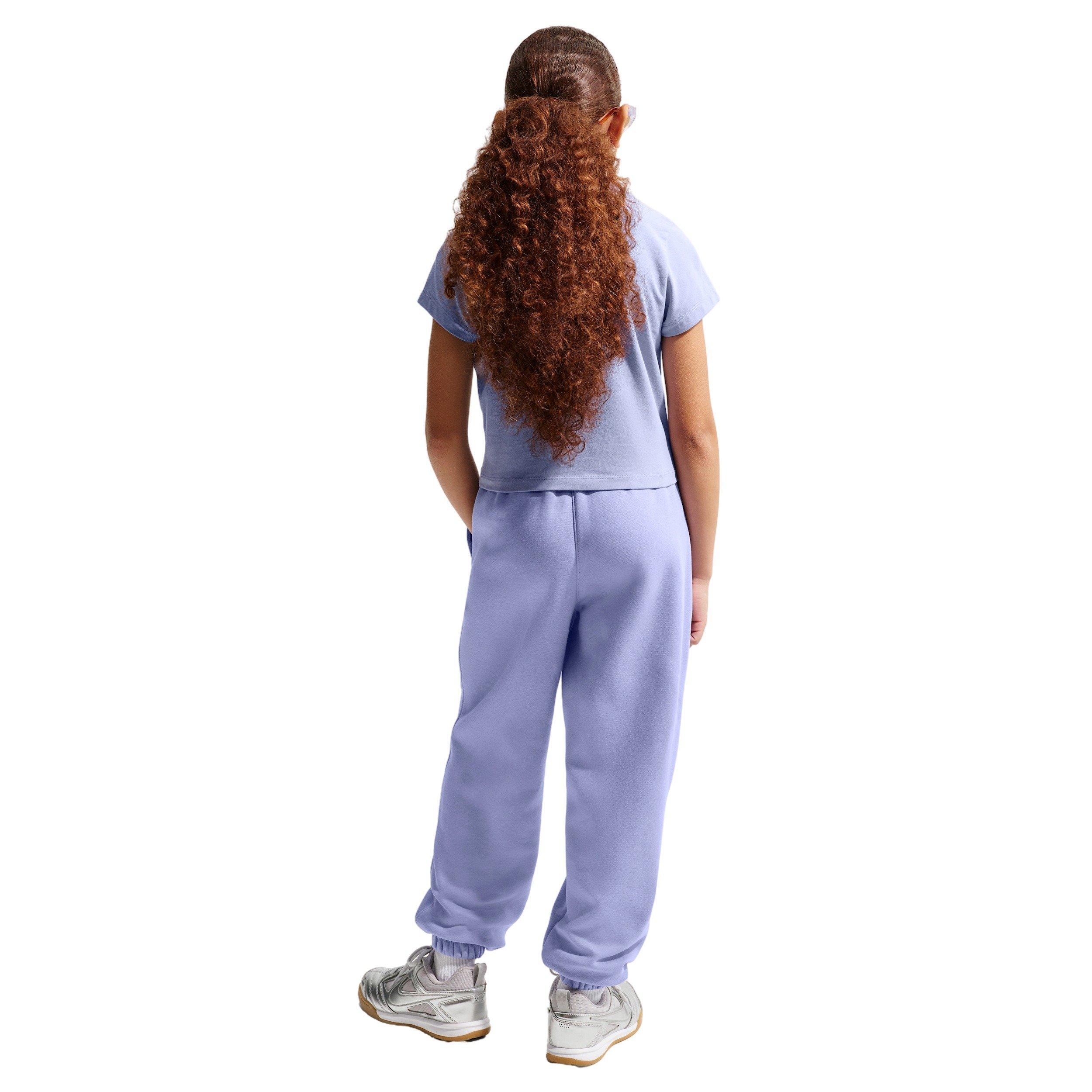 Nike Sportswear Club Fleece Big Girls' Purple Loose Sweatpants