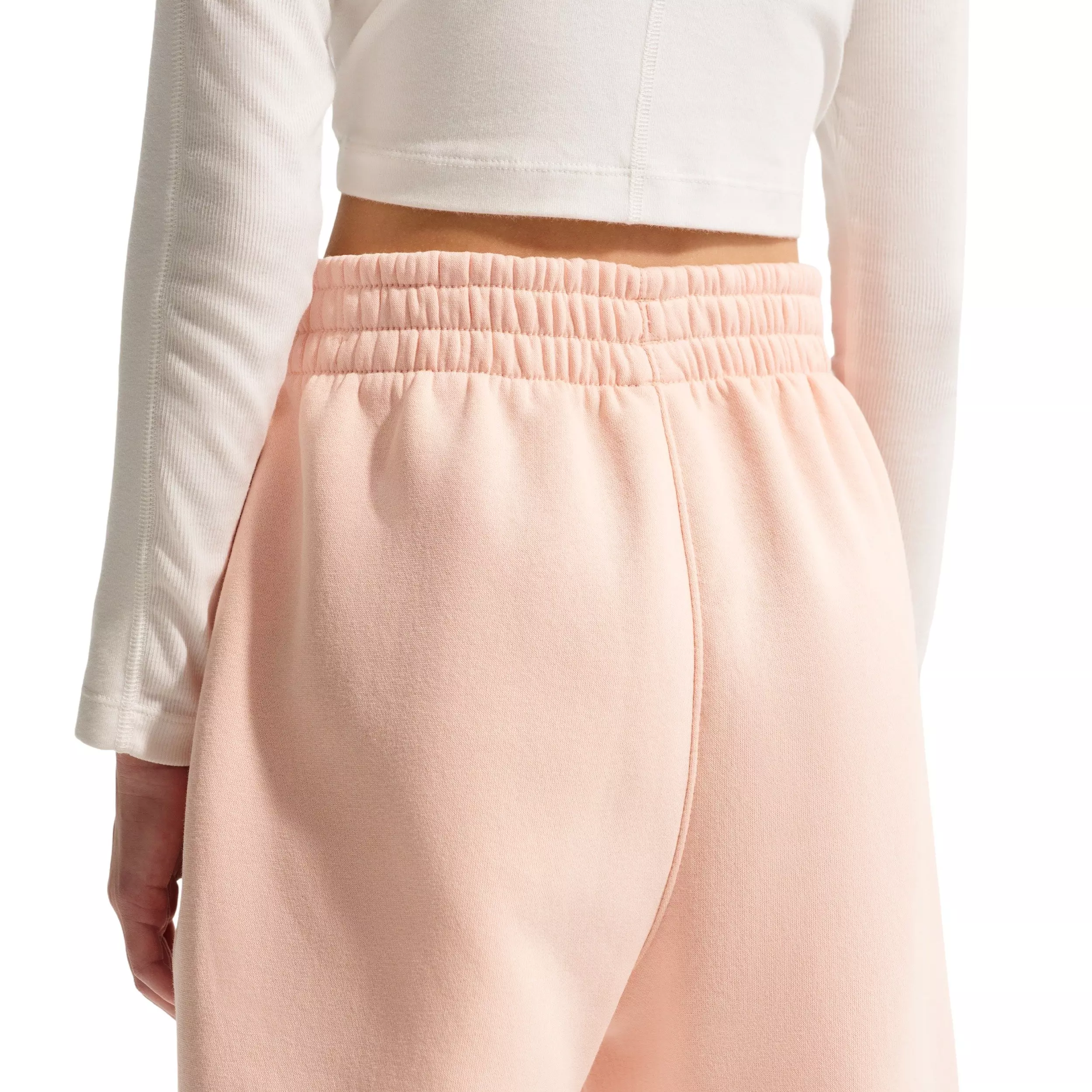 Nike Big Girls' Sportswear Club Fleece Loose Sweatpants - Orange - ORANGE