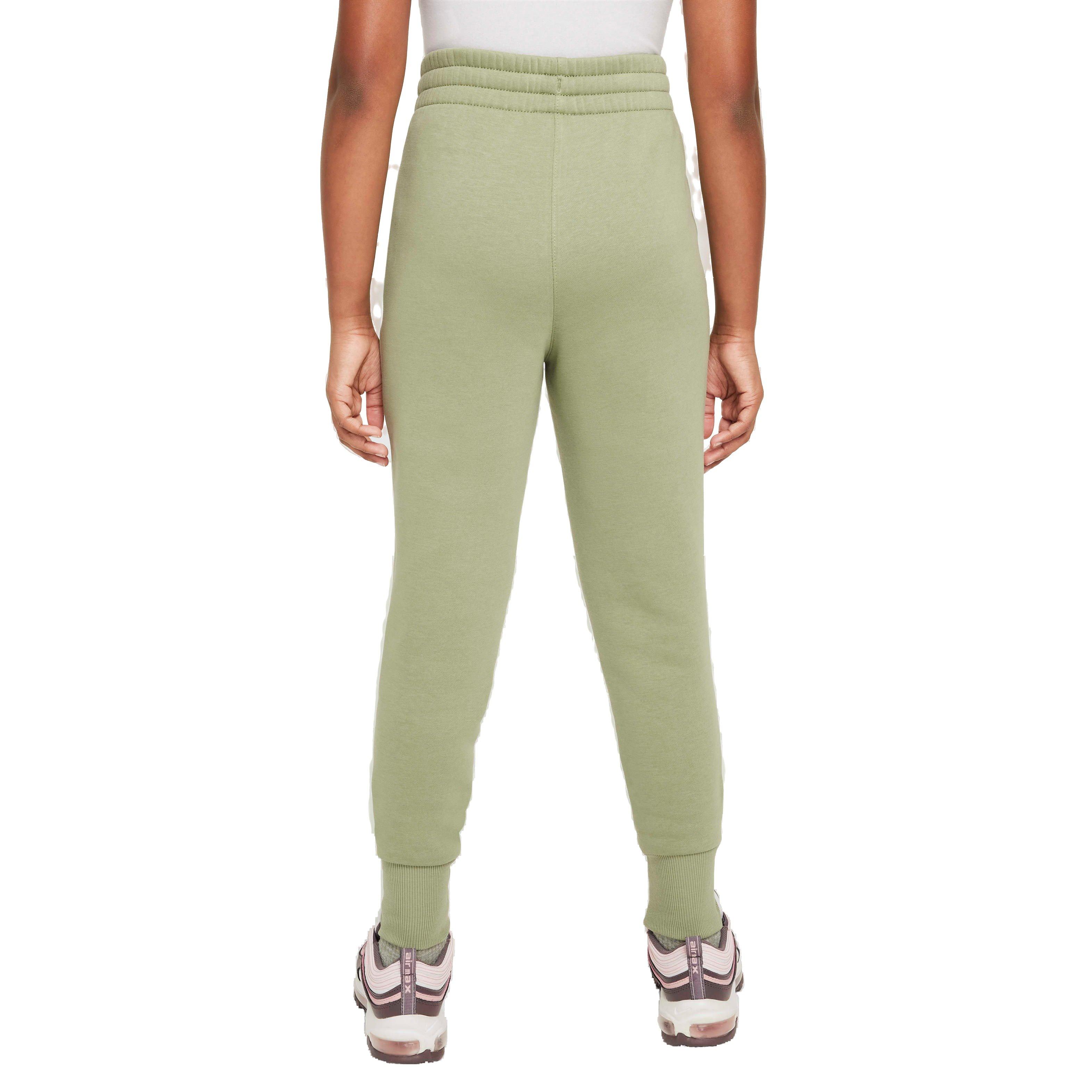 Nike Sportswear Club Fleece High-Waisted Big Girls' Fitted Pants