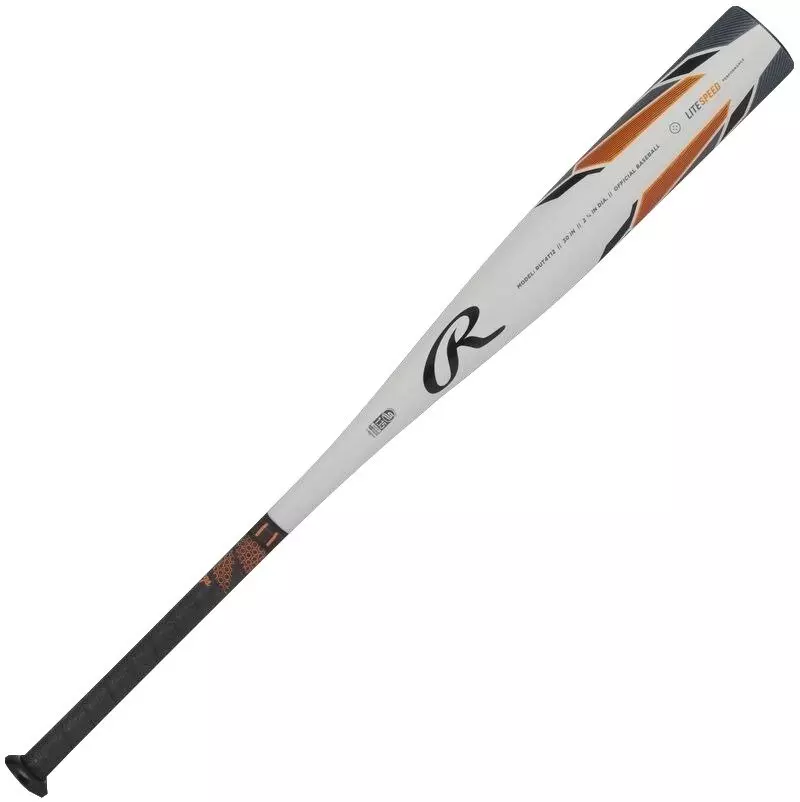 Rawlings Threat 2 3/4" USSSA Youth Baseball Bat (-12) 2024 - GREY/ORANGE