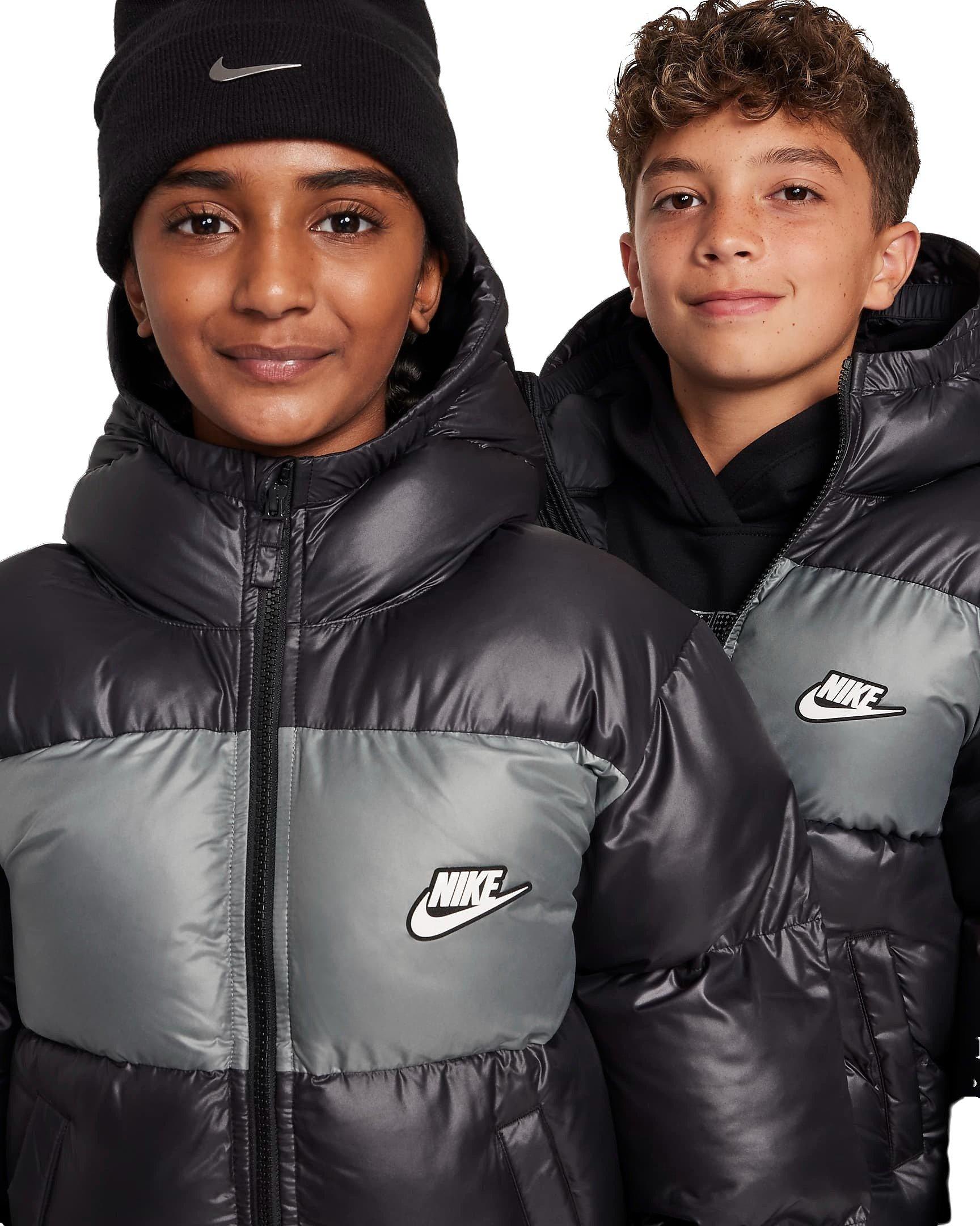 Nike Sportswear Heavyweight Synthetic Fill EasyOn Therma-FIT Repel Looses Big Kids' Hooded Jacket