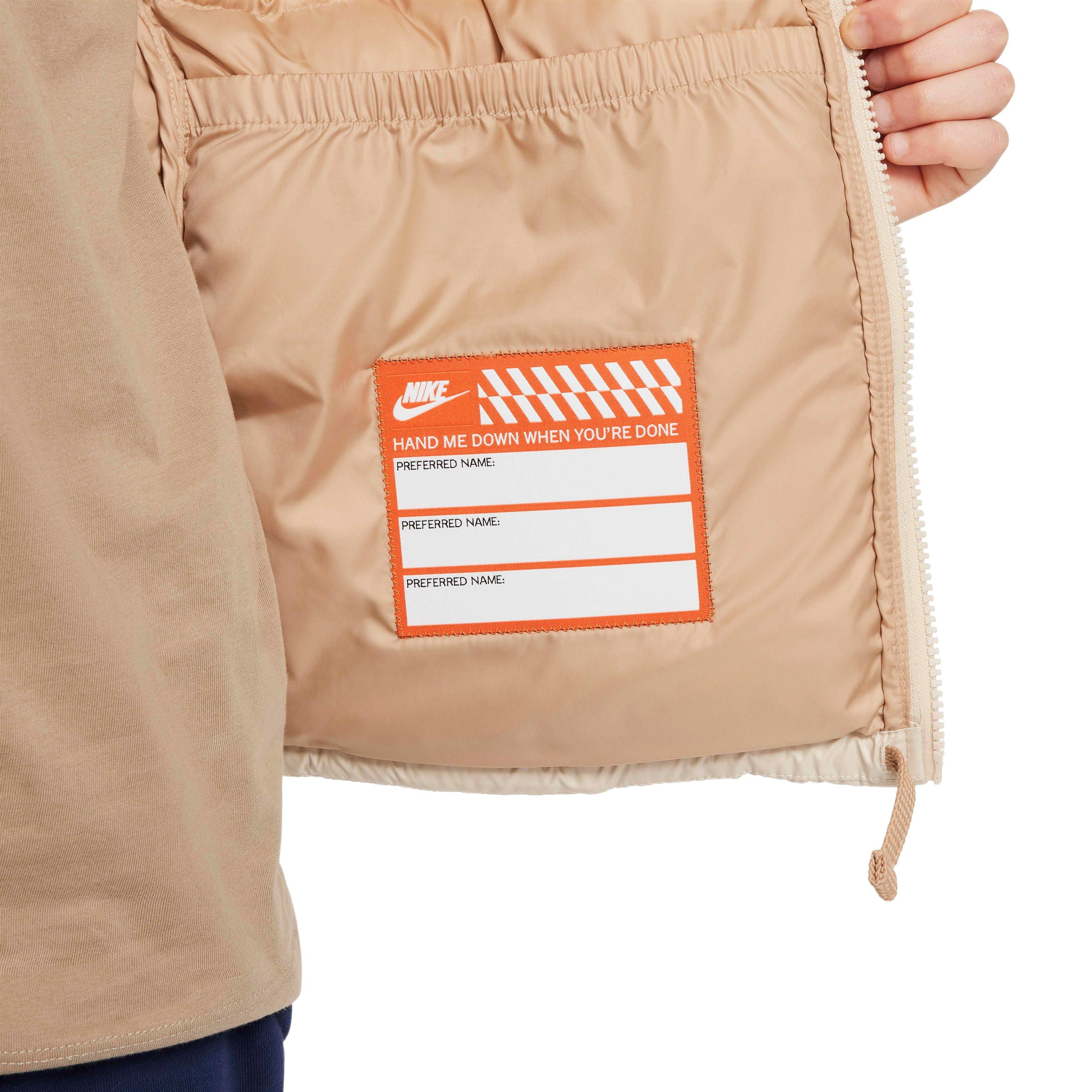 Nike Sportswear Heavyweight Synthetic Fill EasyOn Therma-FIT Repel Loose Hooded Big Kids' Vest