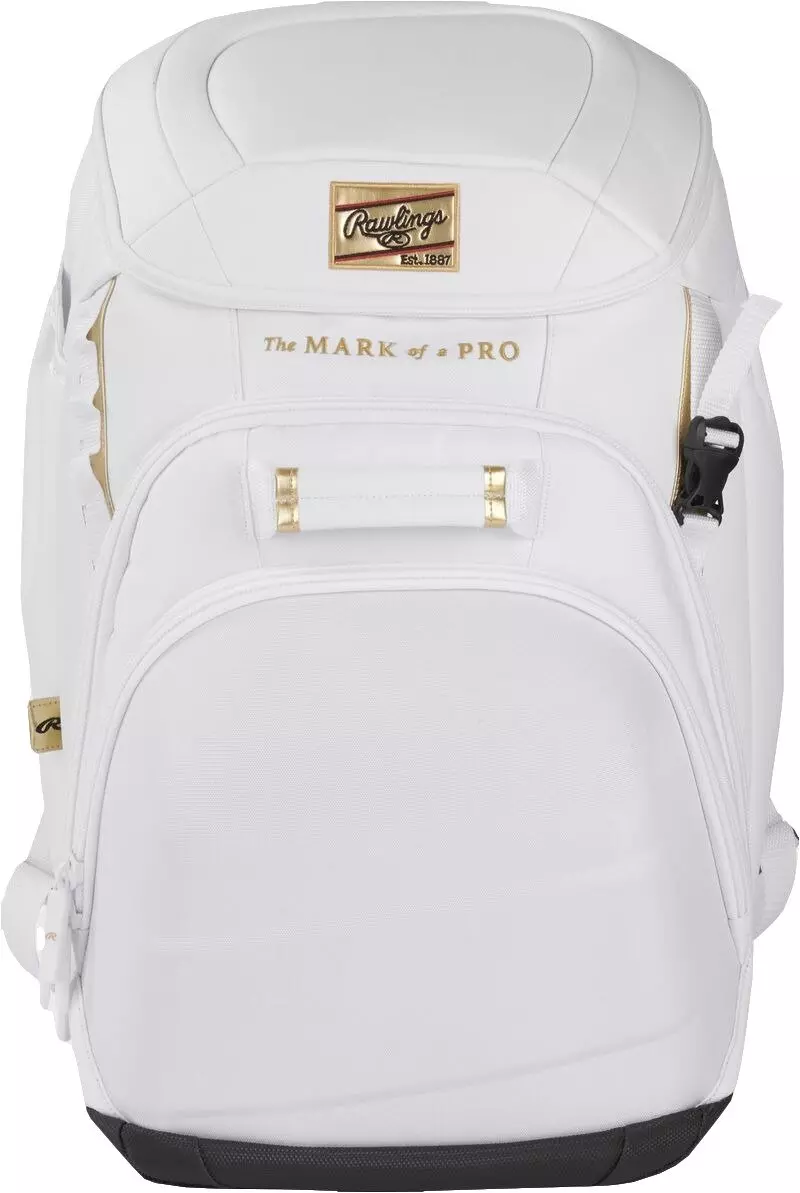 Rawlings Gold Collection Backpack - WHITE