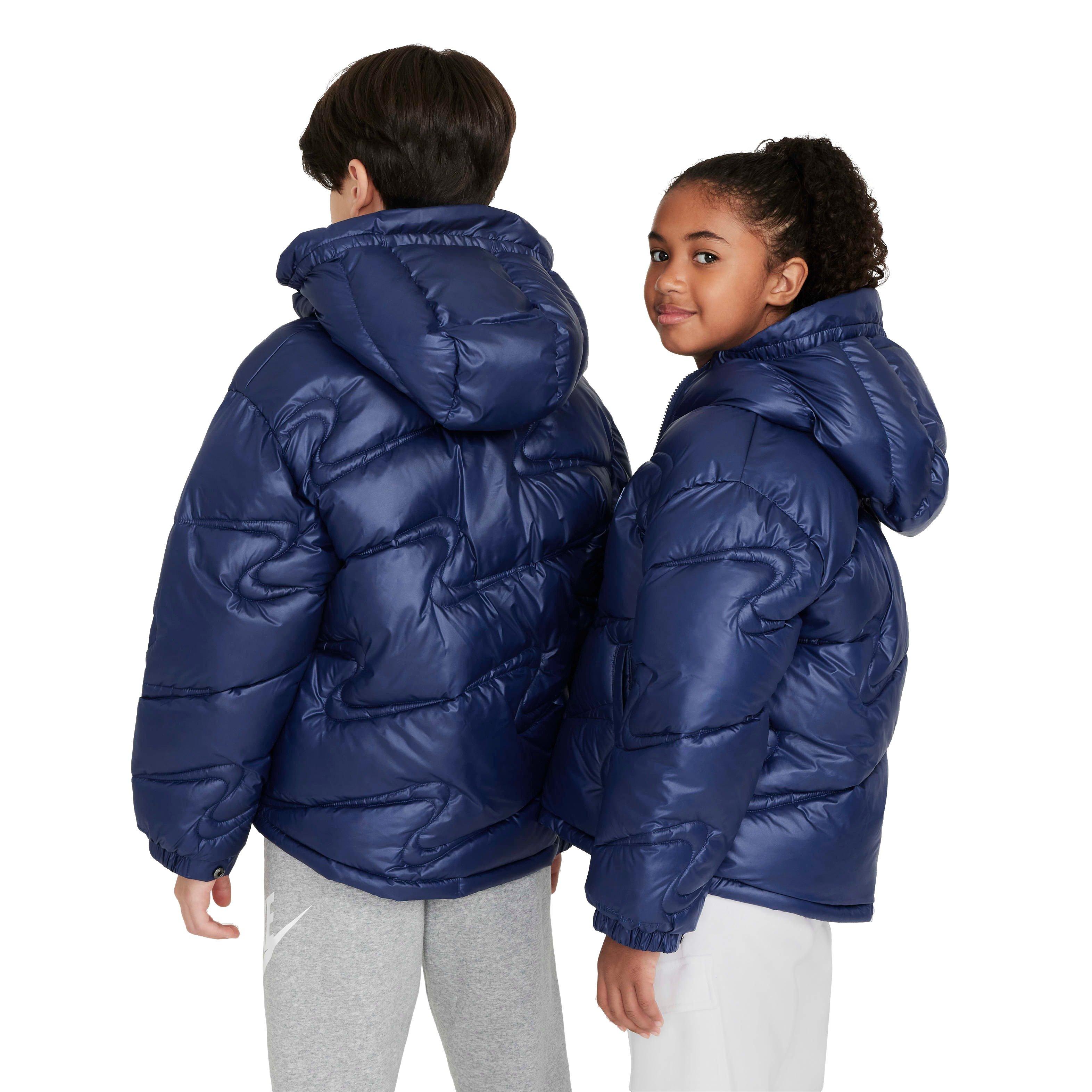 Nike Sportswear Therma-FIT Repel heavyweight Synthetic Fill Big Kids' Navy Loose Jacket