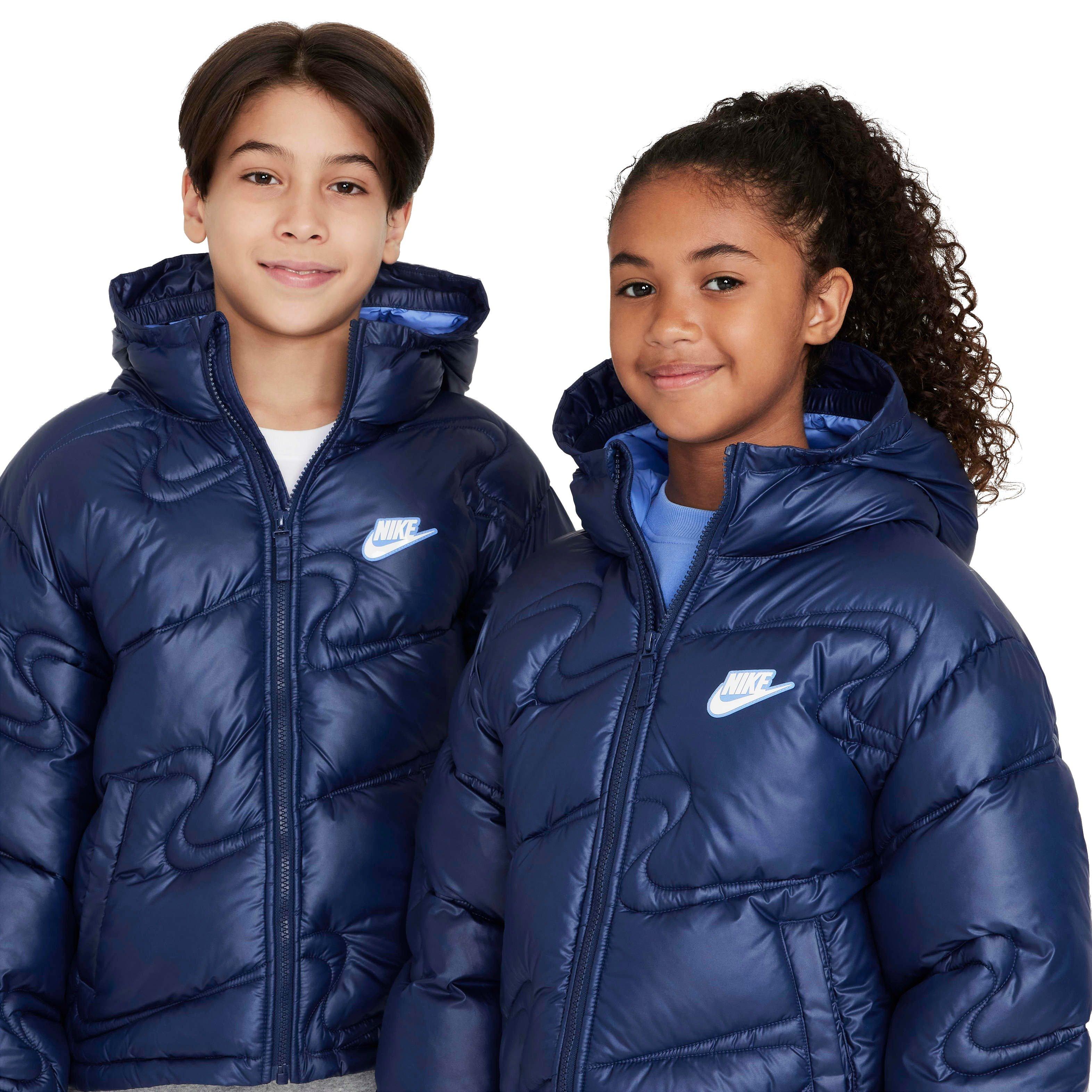 Nike Sportswear Therma-FIT Repel heavyweight Synthetic Fill Big Kids' Navy Loose Jacket