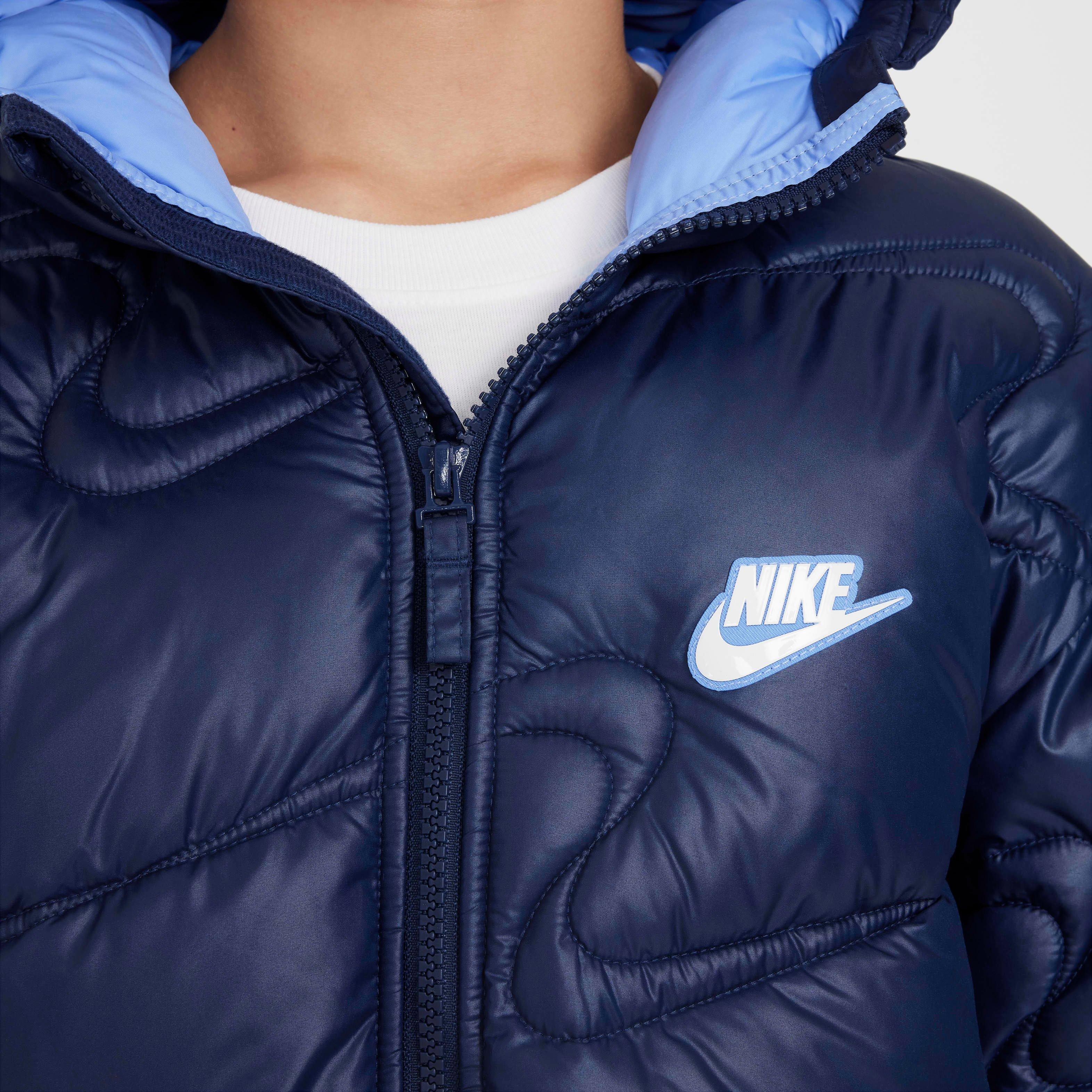 Nike Sportswear Therma-FIT Repel heavyweight Synthetic Fill Big Kids' Navy Loose Jacket