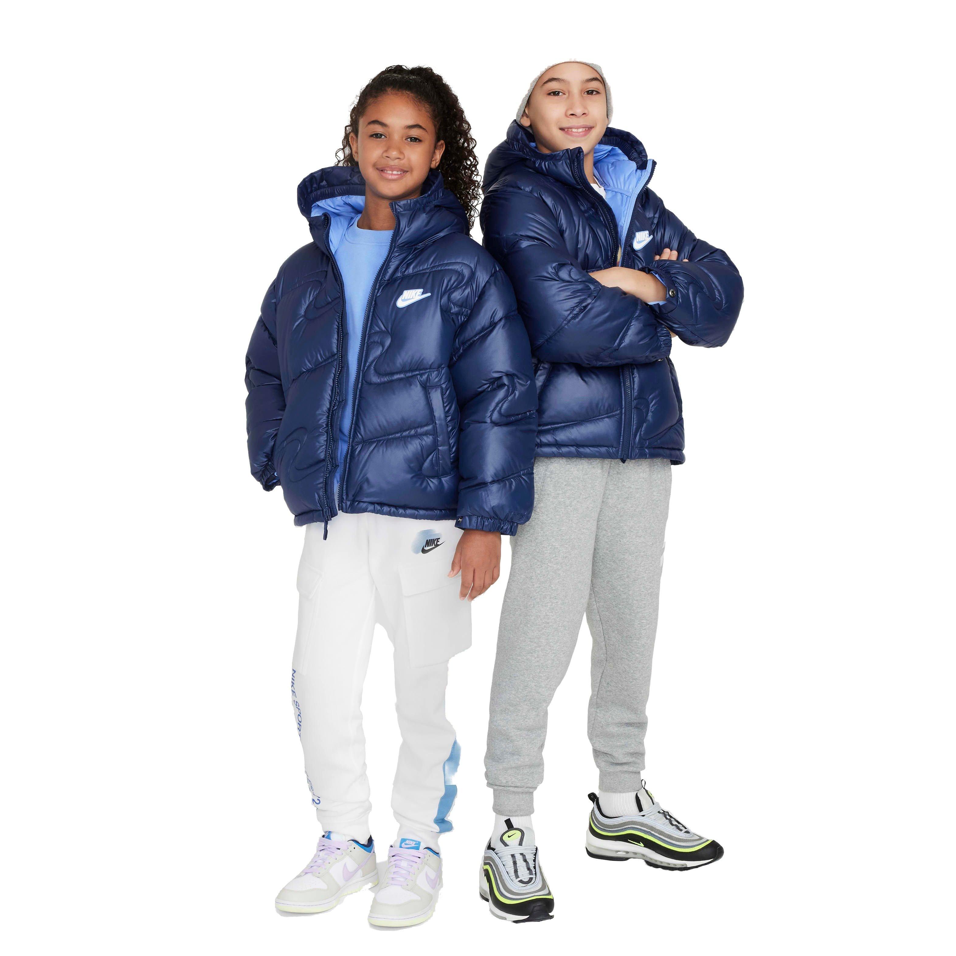 Nike Sportswear Therma-FIT Repel heavyweight Synthetic Fill Big Kids' Navy Loose Jacket