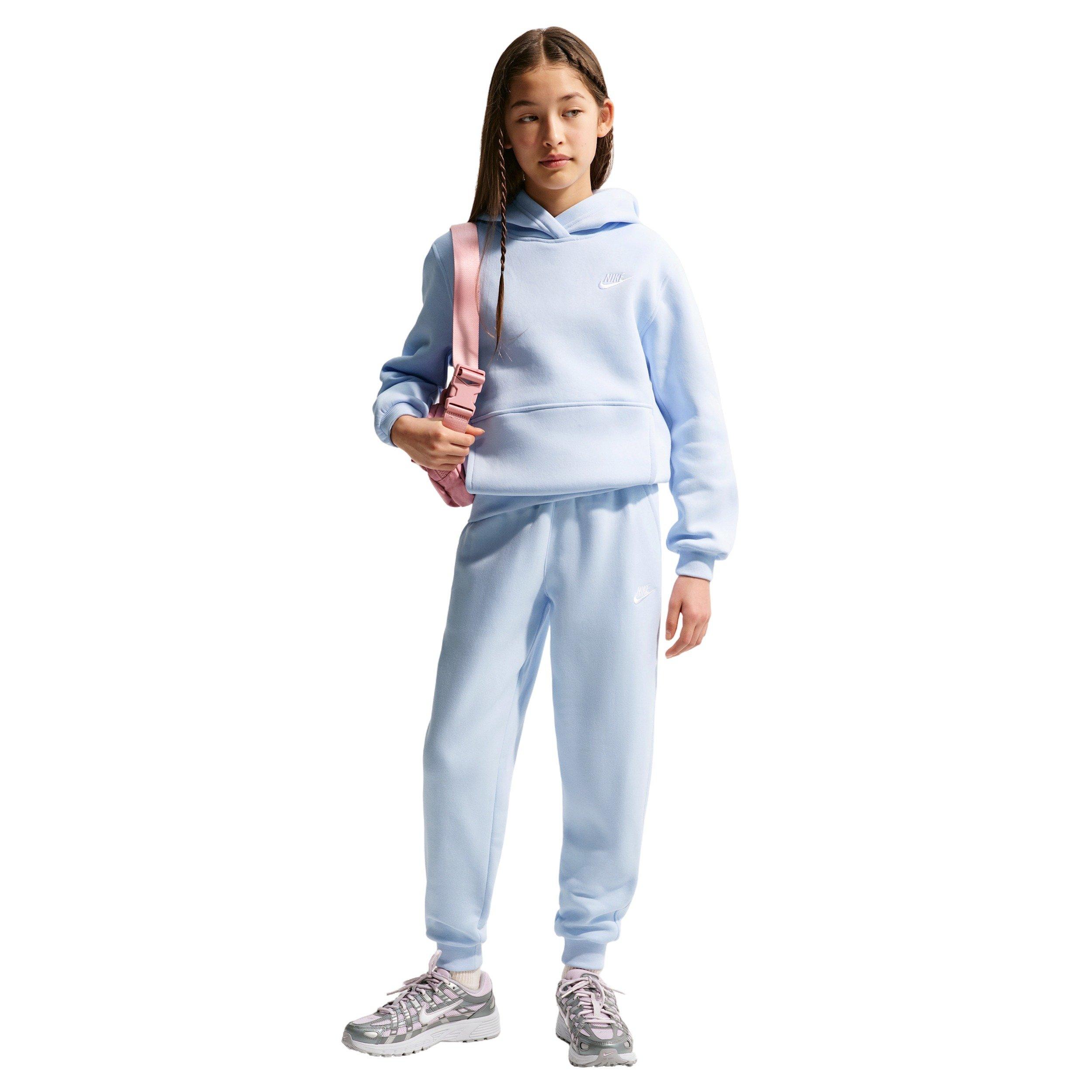 Nike Big Kids' Sportswear Club Fleece Joggers - Light Blue - LIGHT BLUE Thumbnail View 1