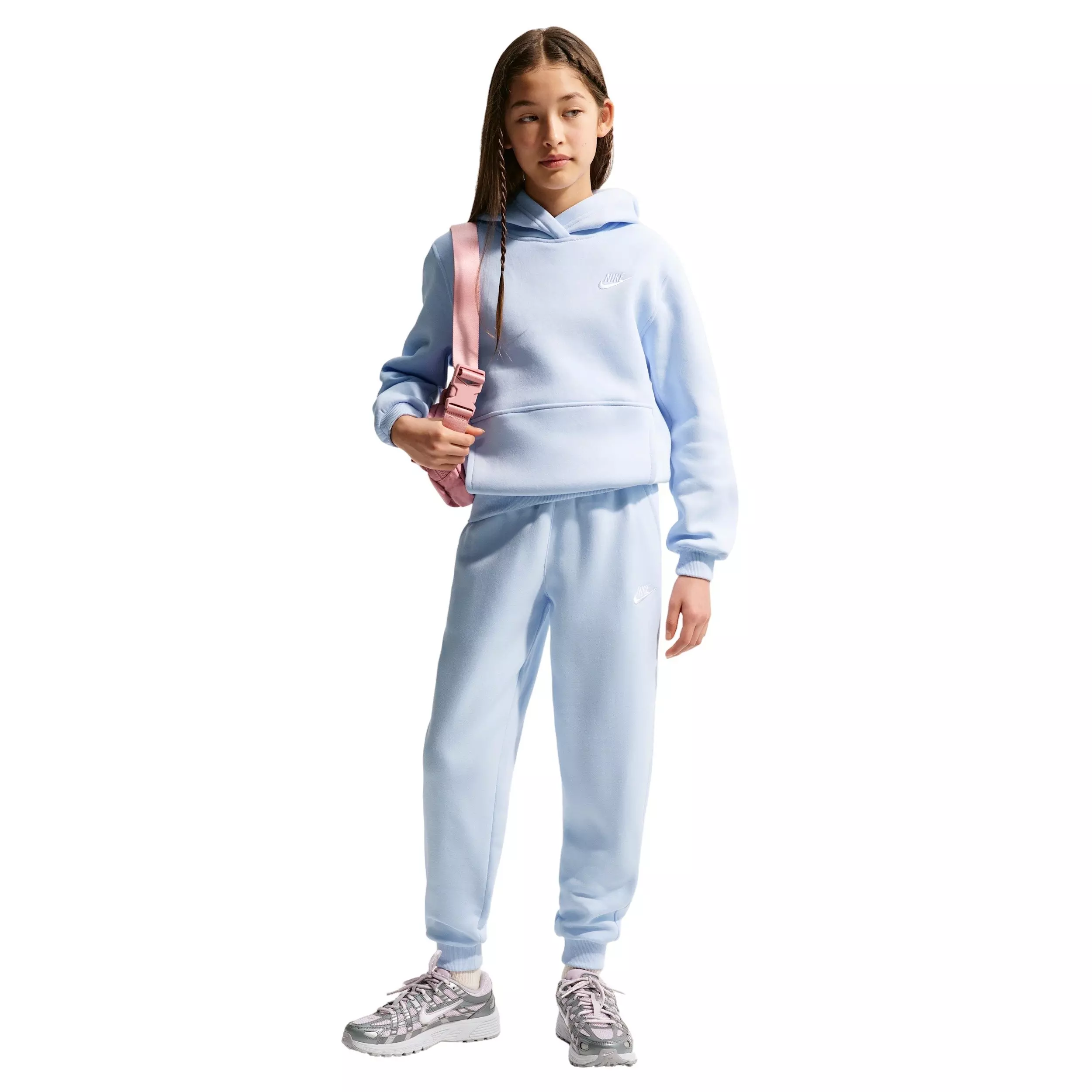 Nike Big Kids' Sportswear Club Fleece Joggers - Light Blue - LIGHT BLUE
