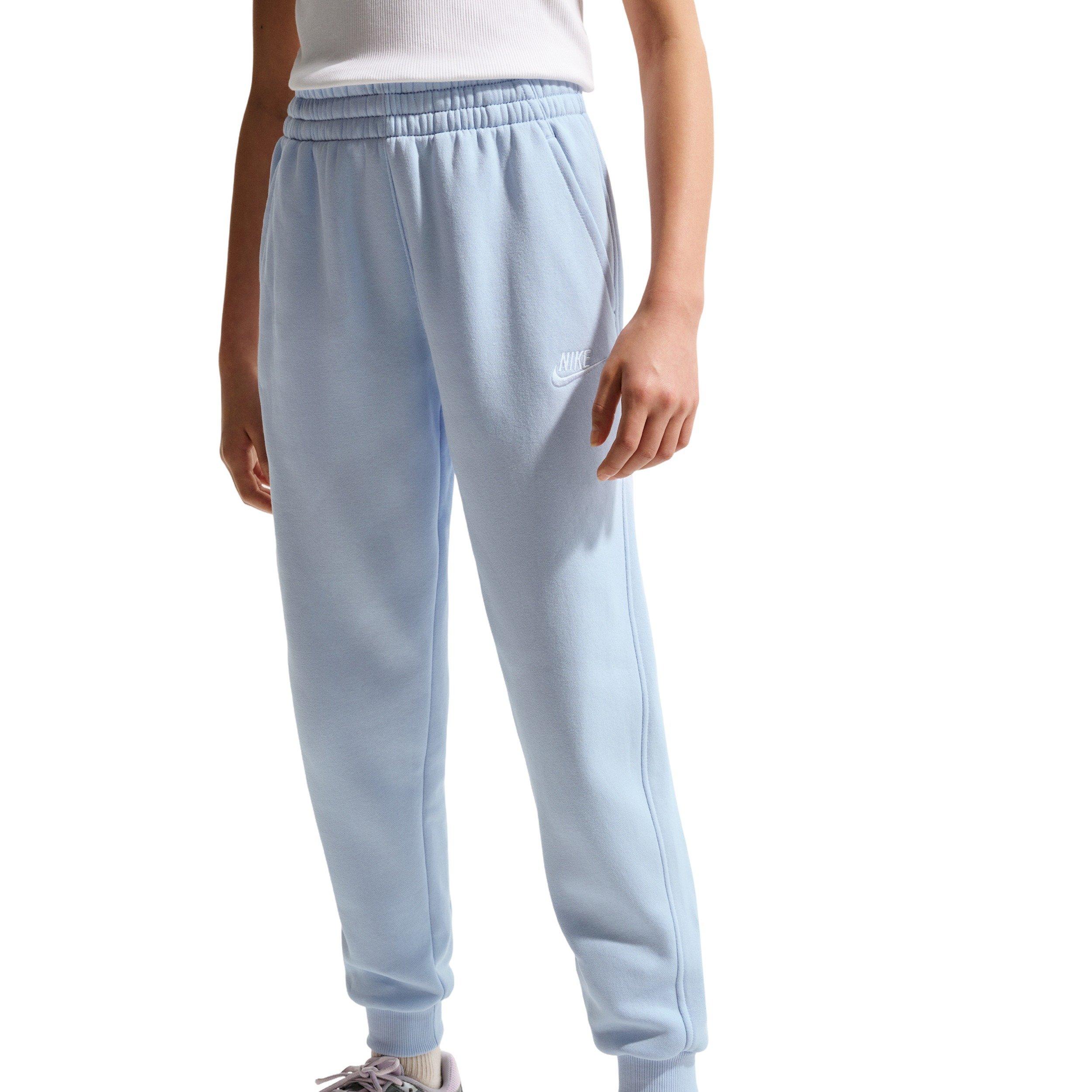 Nike Big Kids' Sportswear Club Fleece Joggers - Light Blue - LIGHT BLUE Thumbnail View 3