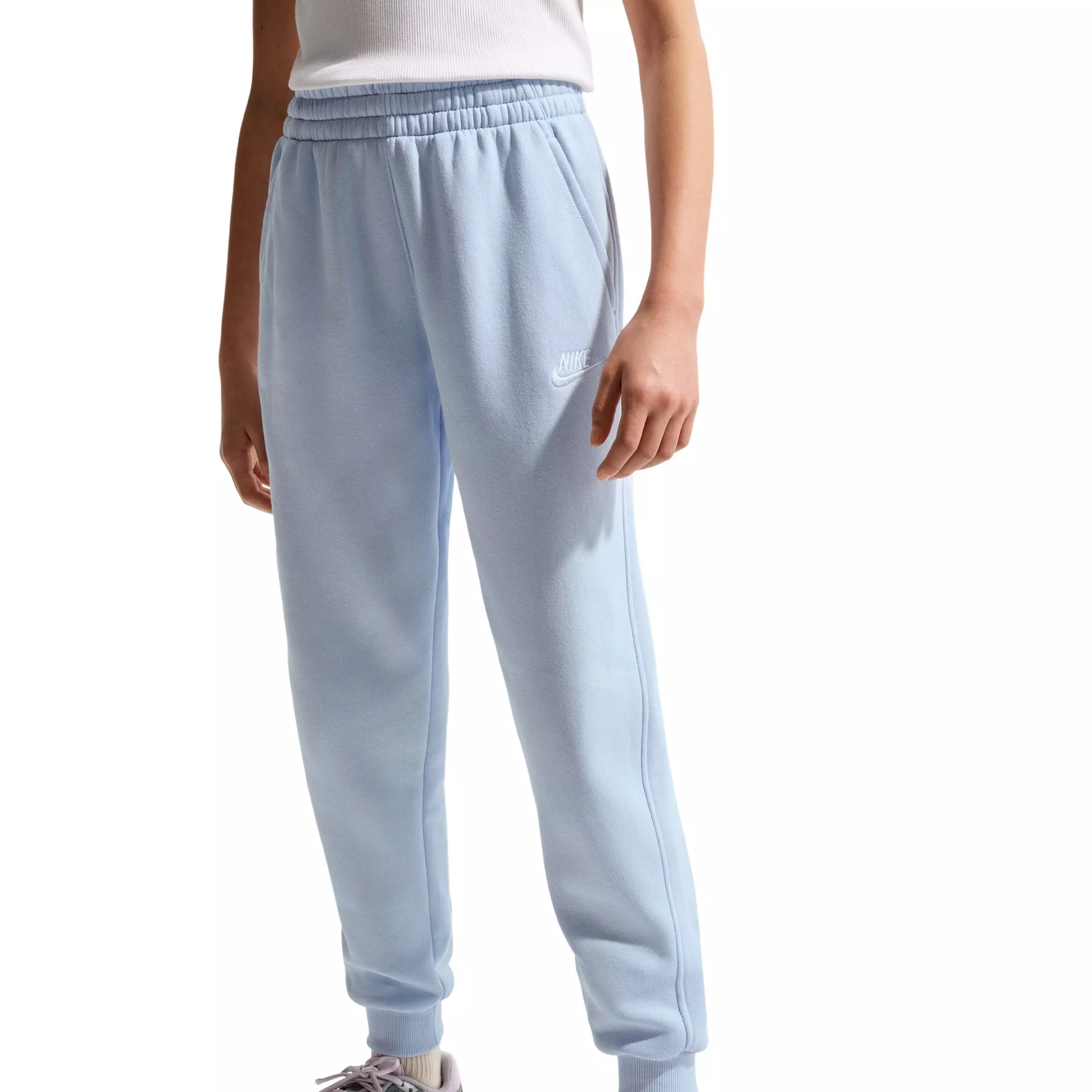 Nike Big Kids' Sportswear Club Fleece Joggers - Light Blue - LIGHT BLUE