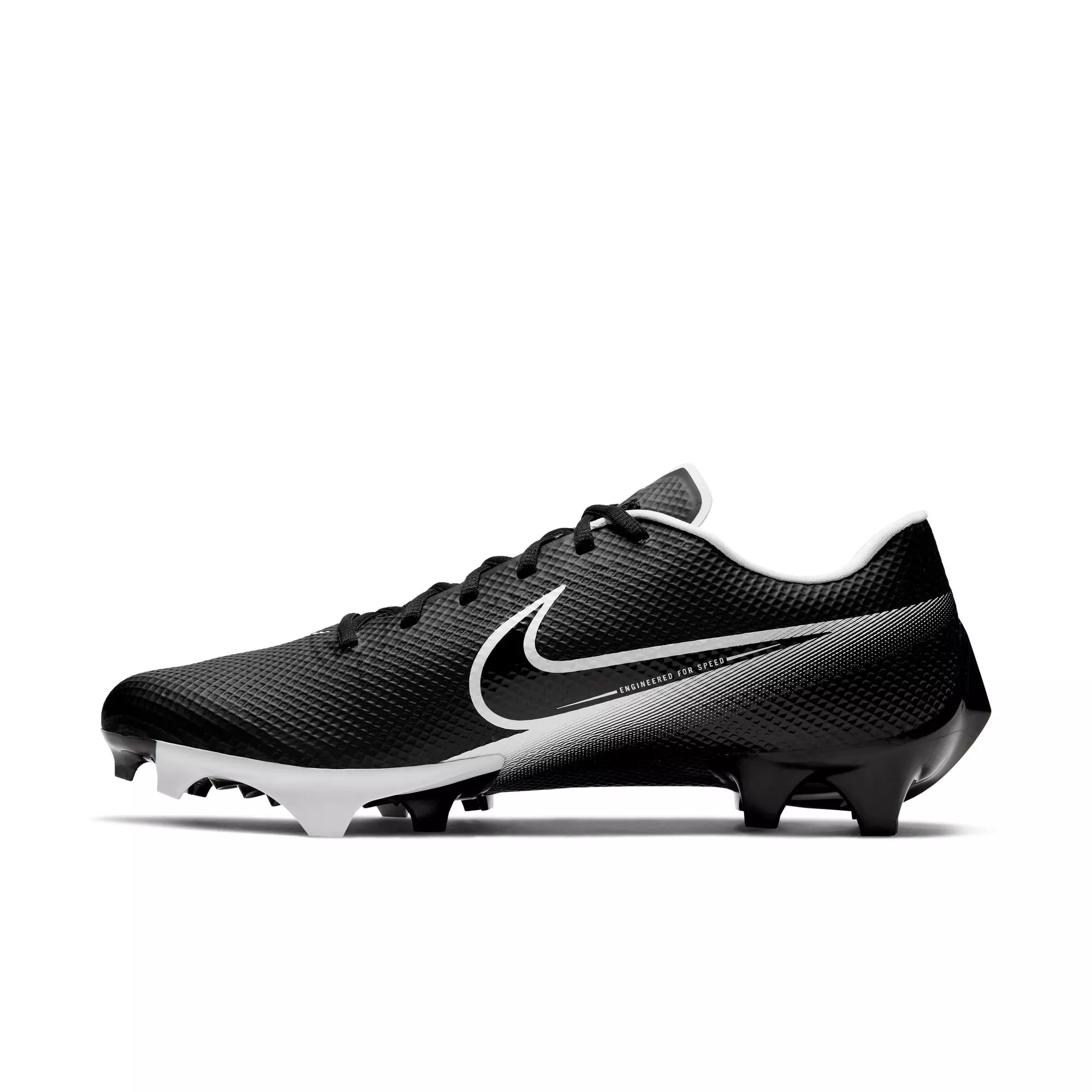 Nike Vapor Edge Speed 360 "Black/White" Men's Football Cleat - BLACK/WHITE