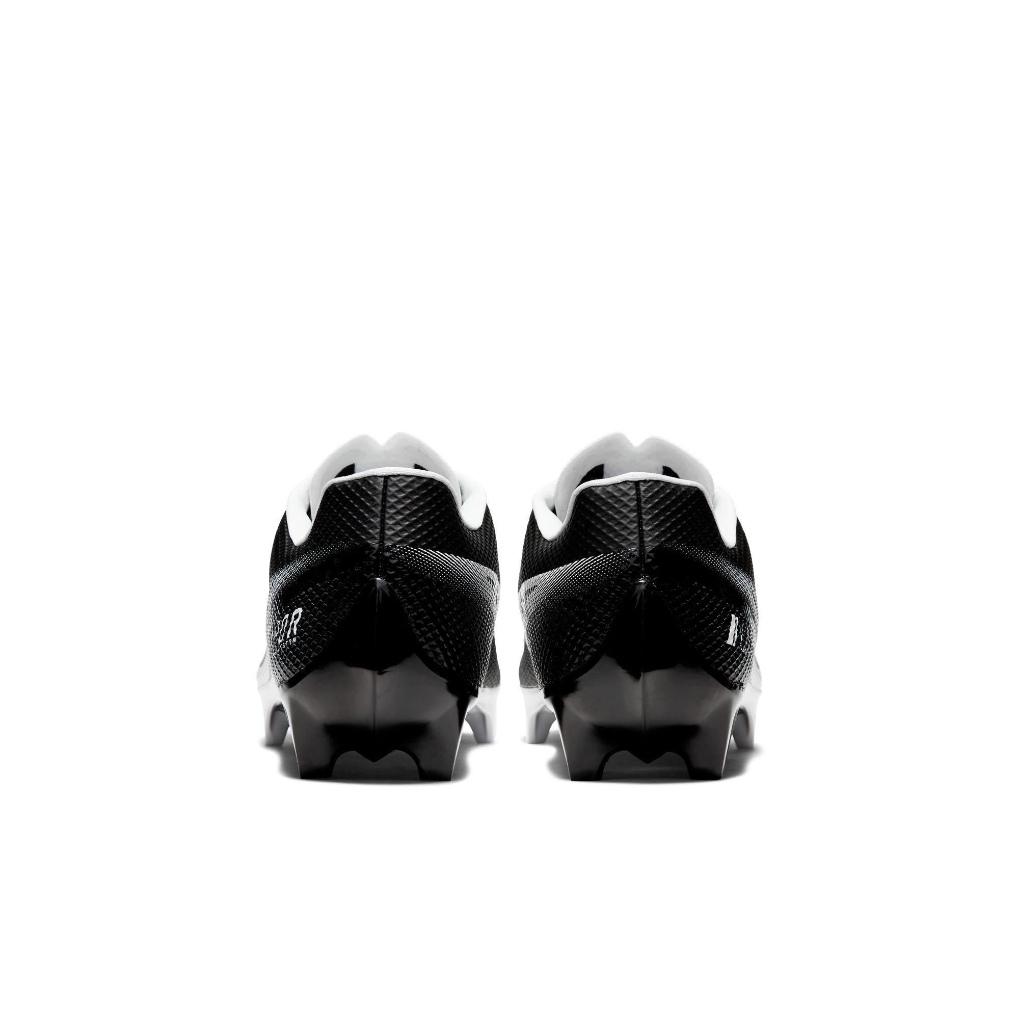 Nike Vapor Edge Speed 360 "Black/White" Men's Football Cleat - BLACK/WHITE Thumbnail View 9