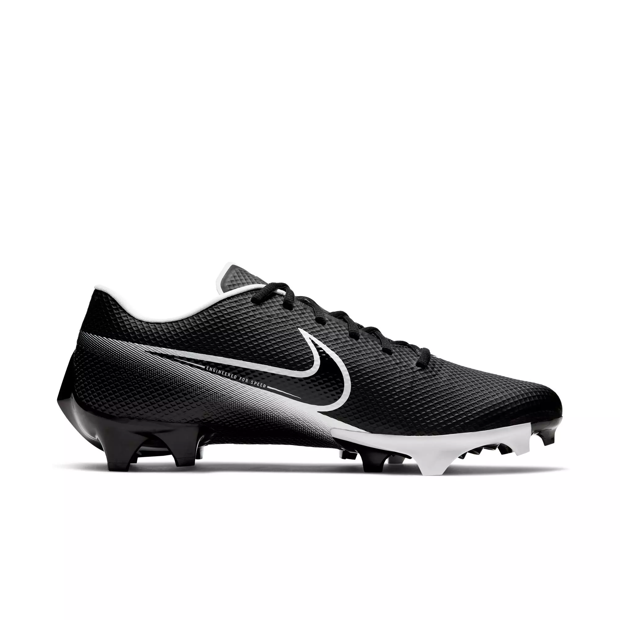 Nike Vapor Edge Speed 360 "Black/White" Men's Football Cleat - BLACK/WHITE