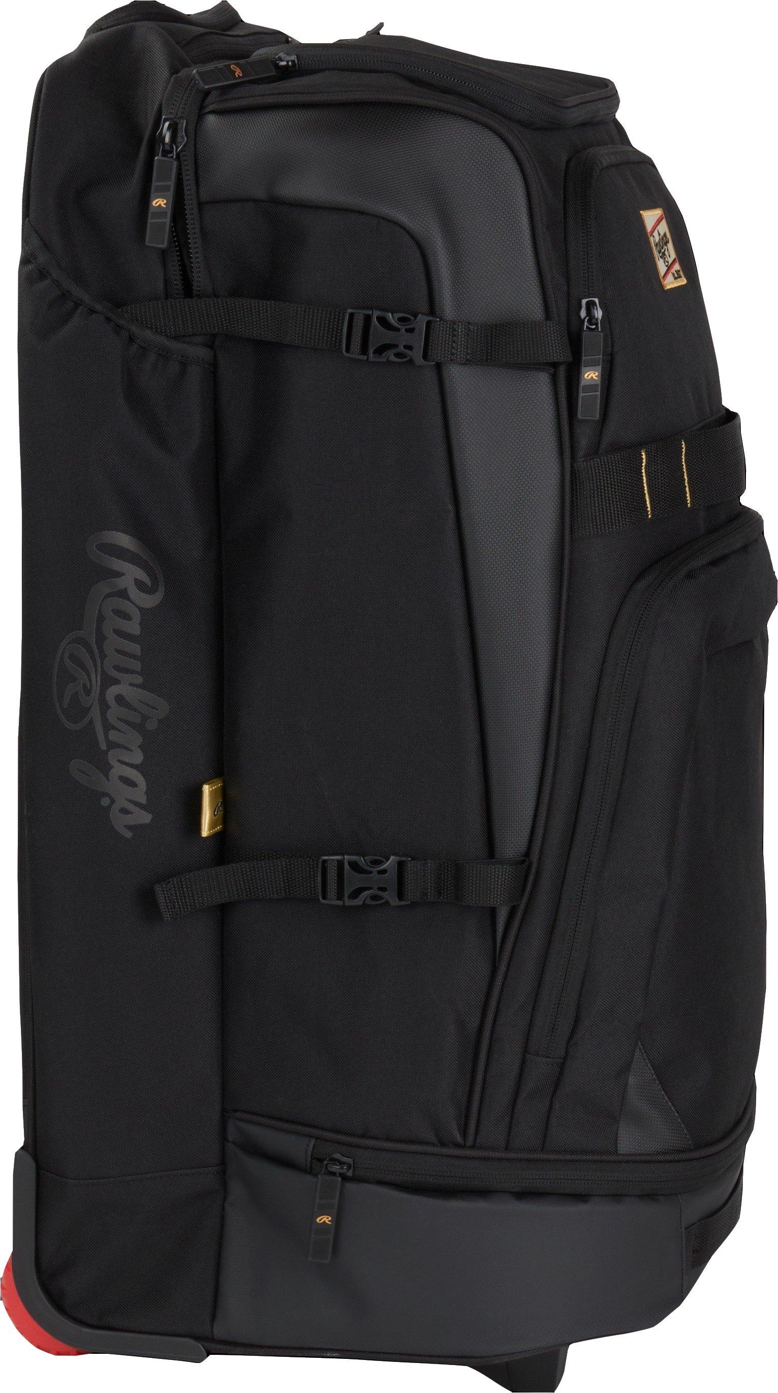 Rawlings Gold Collection 25" Wheeled Bag - BLACK Thumbnail View 4