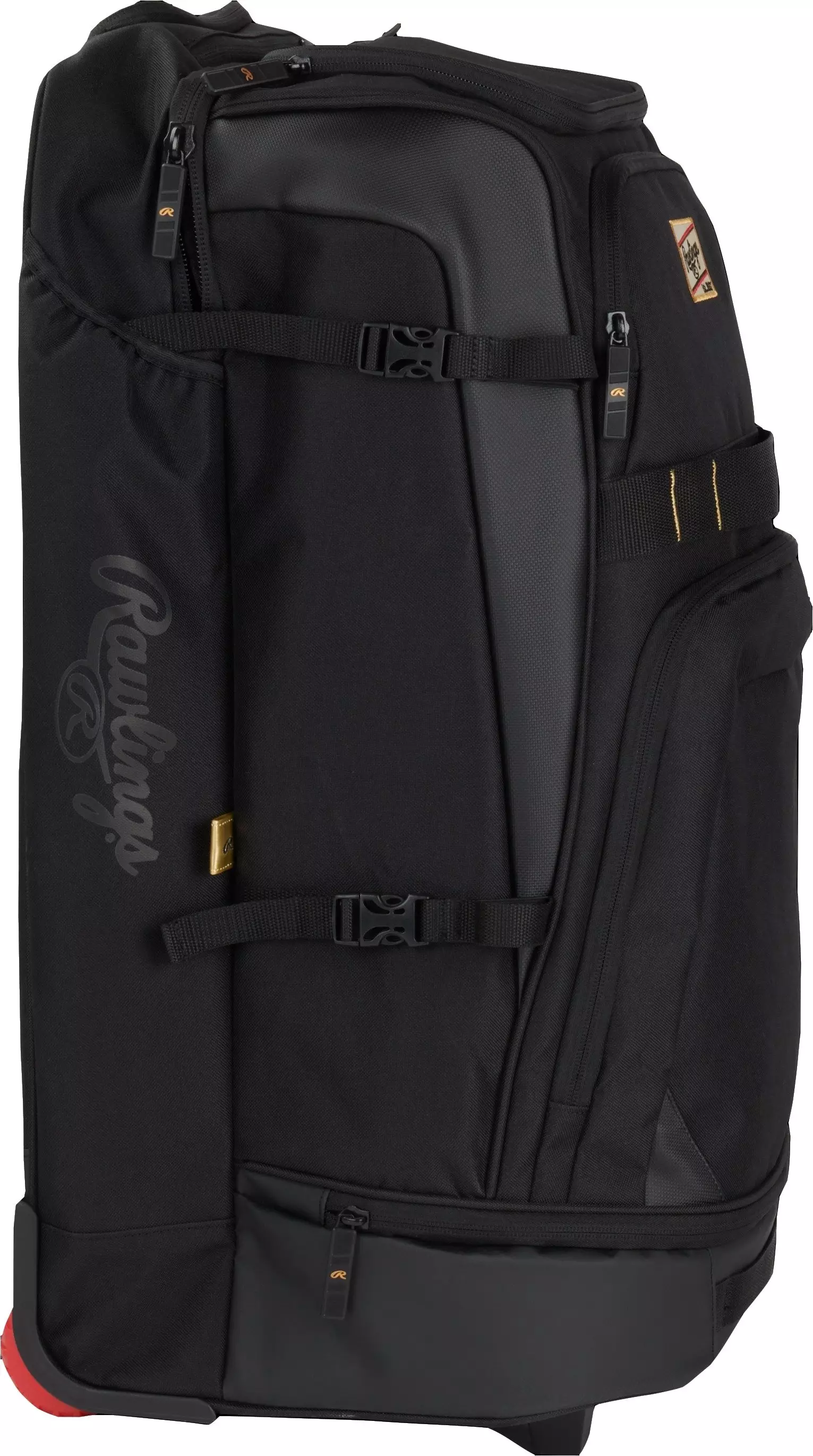 Rawlings Gold Collection Wheeled Bag - BLACK
