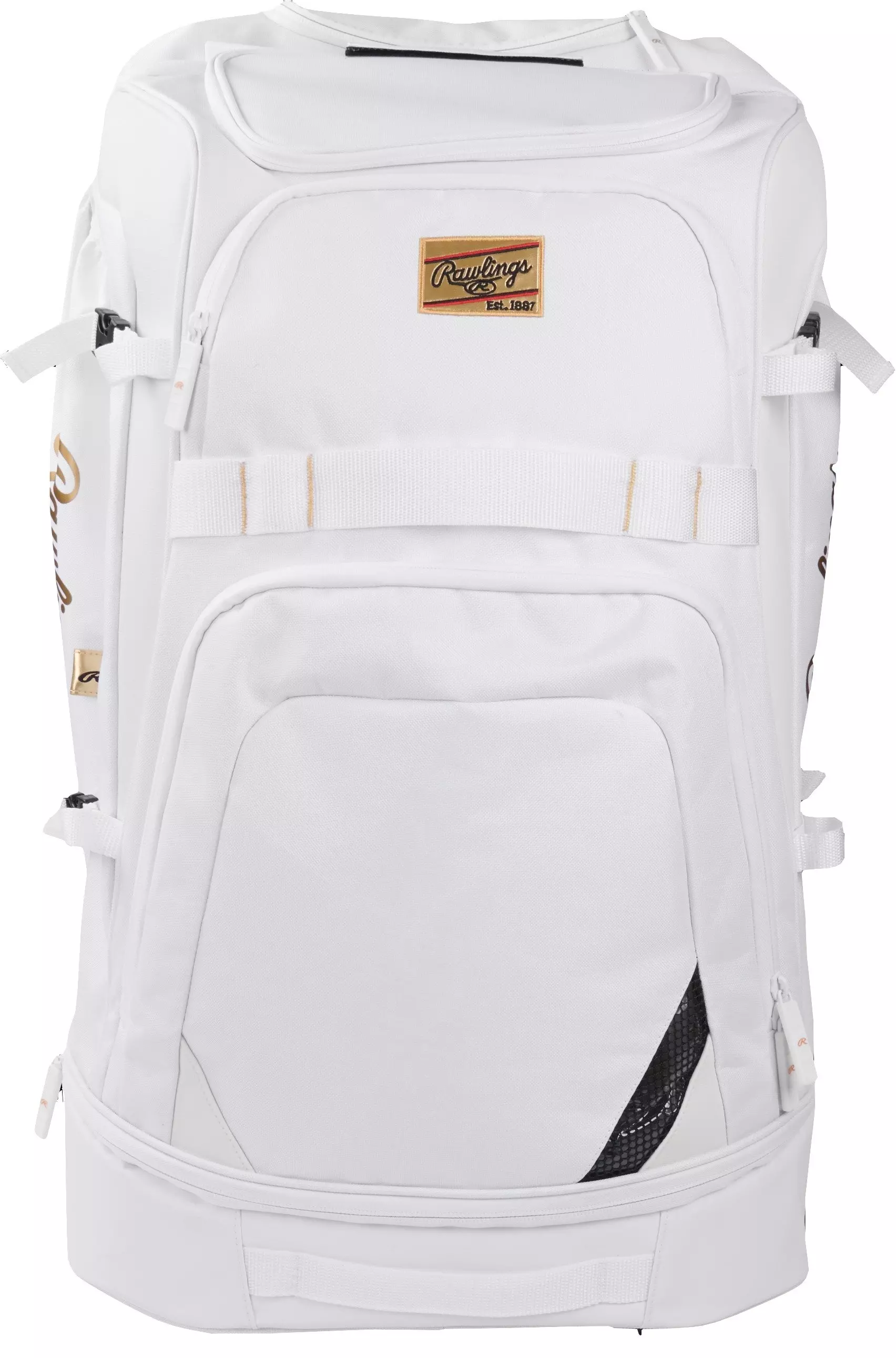 Rawlings Gold Collection Wheeled Bag - WHITE