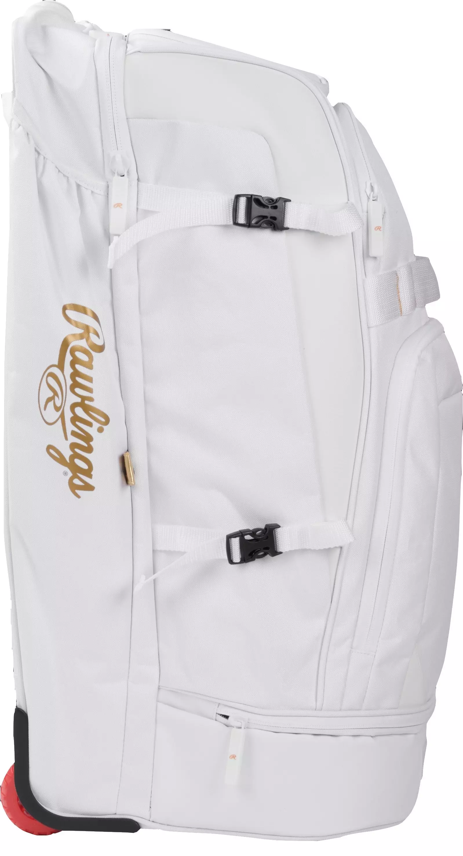 Rawlings Gold Collection 25" Wheeled Bag - WHITE