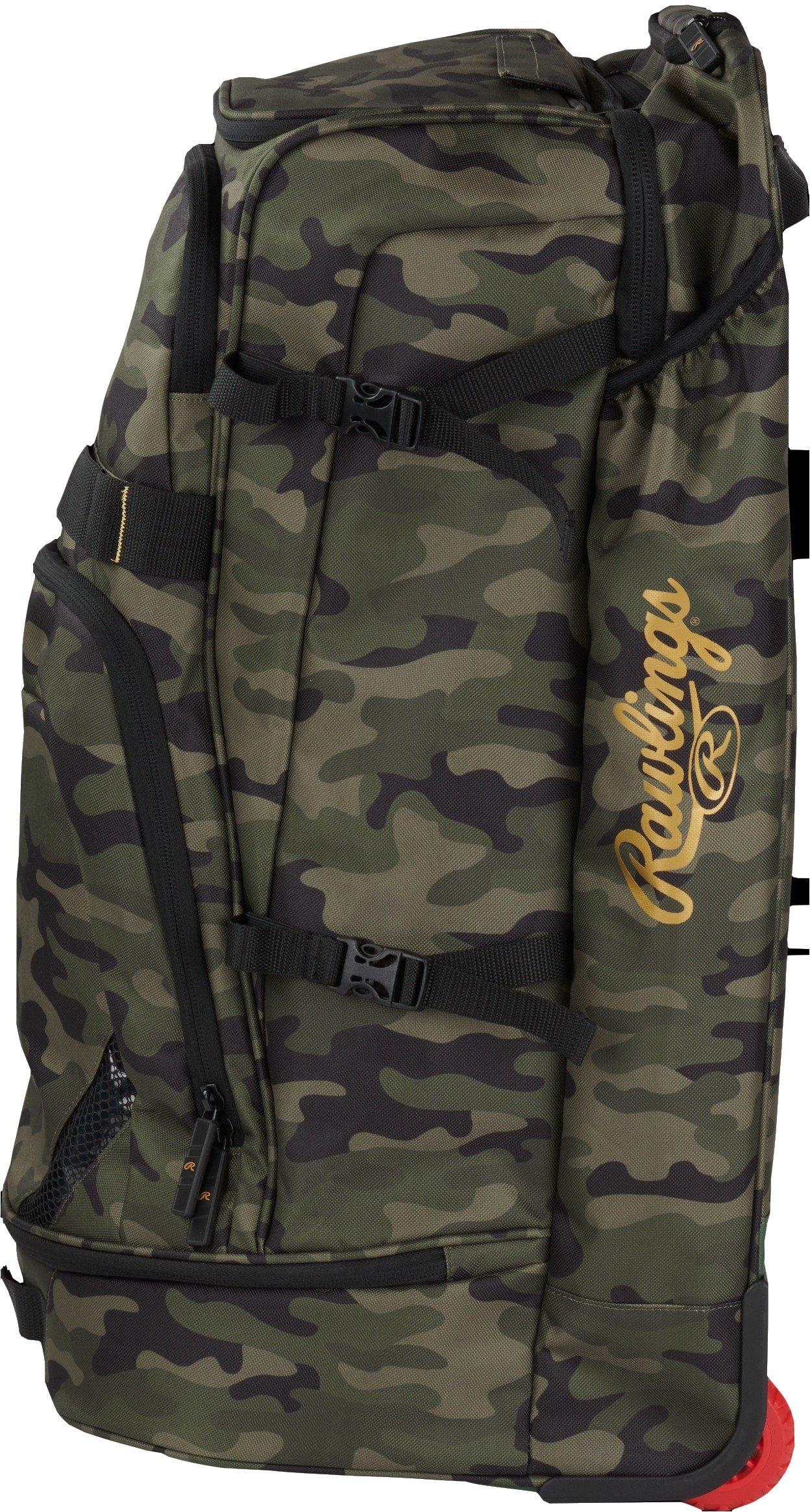 Rawlings Gold Collection 25" Wheeled Bag - GREEN Thumbnail View 3