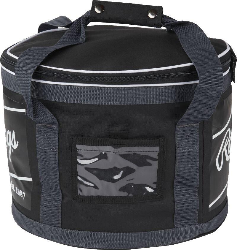 Rawlings Soft-Sided Small Ball Bag - Black - BLACK Thumbnail View 2
