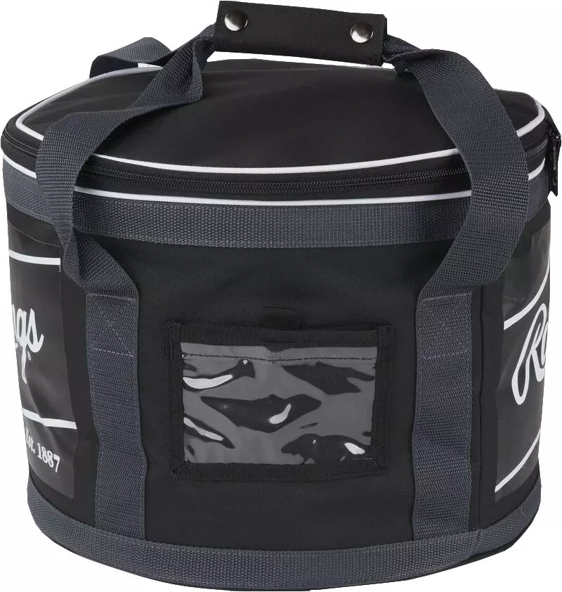 Rawlings Soft-Sided Small Ball Bag - Black - BLACK