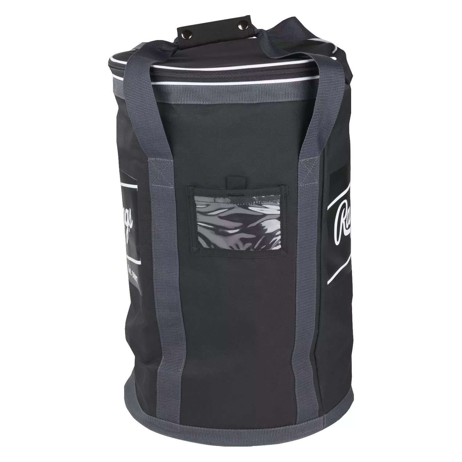 Rawlings Soft-Sided Large Ball Bag - Black - BLACK