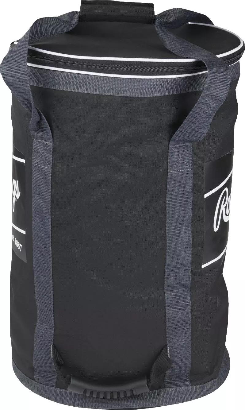 Rawlings Soft-Sided Large Ball Bag - Black - BLACK