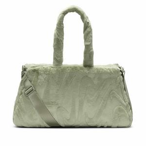 Nike Women's Sportswear Faux Fur Tote -Jade