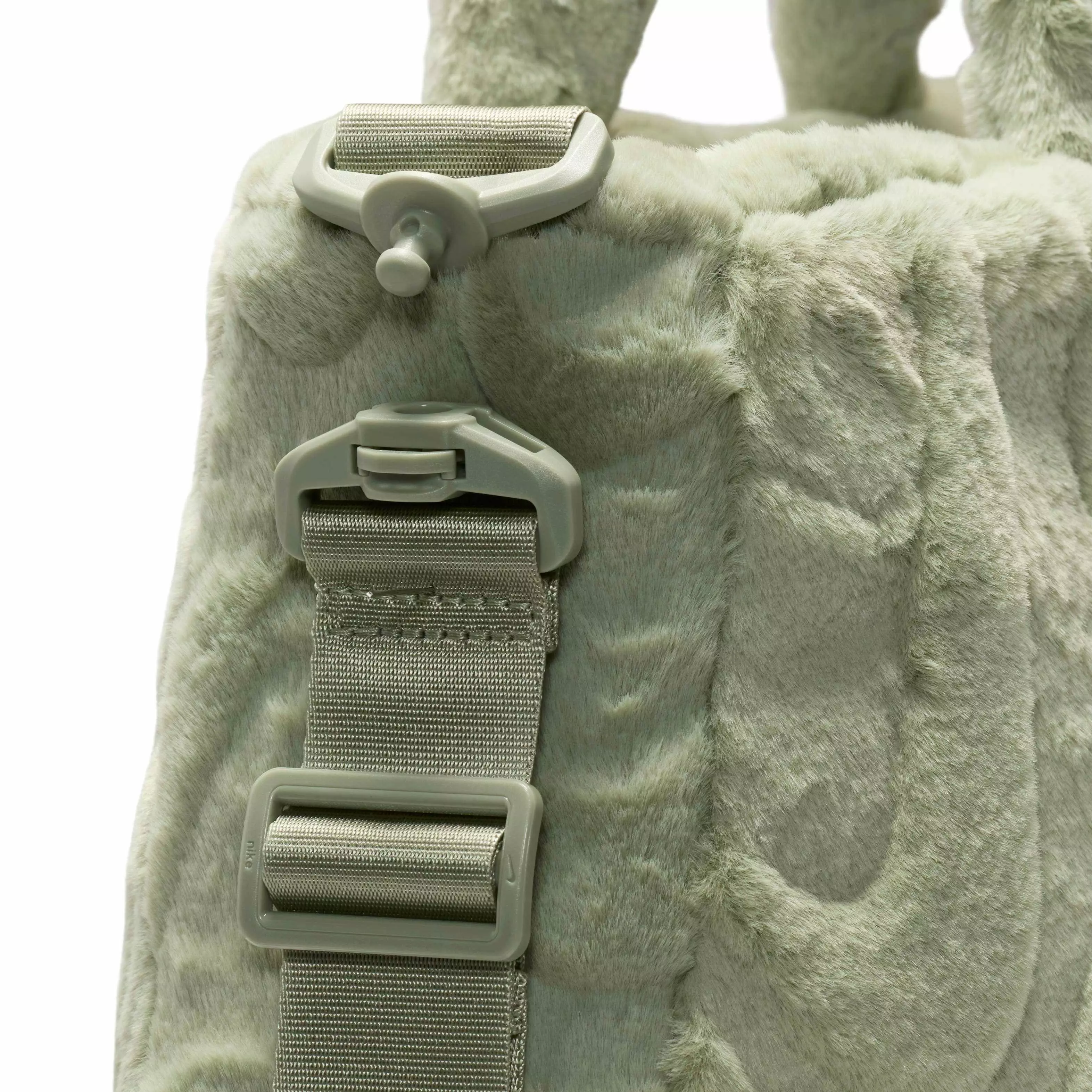 Nike Women's Sportswear Faux Fur Tote - Jade - JADE GREEN