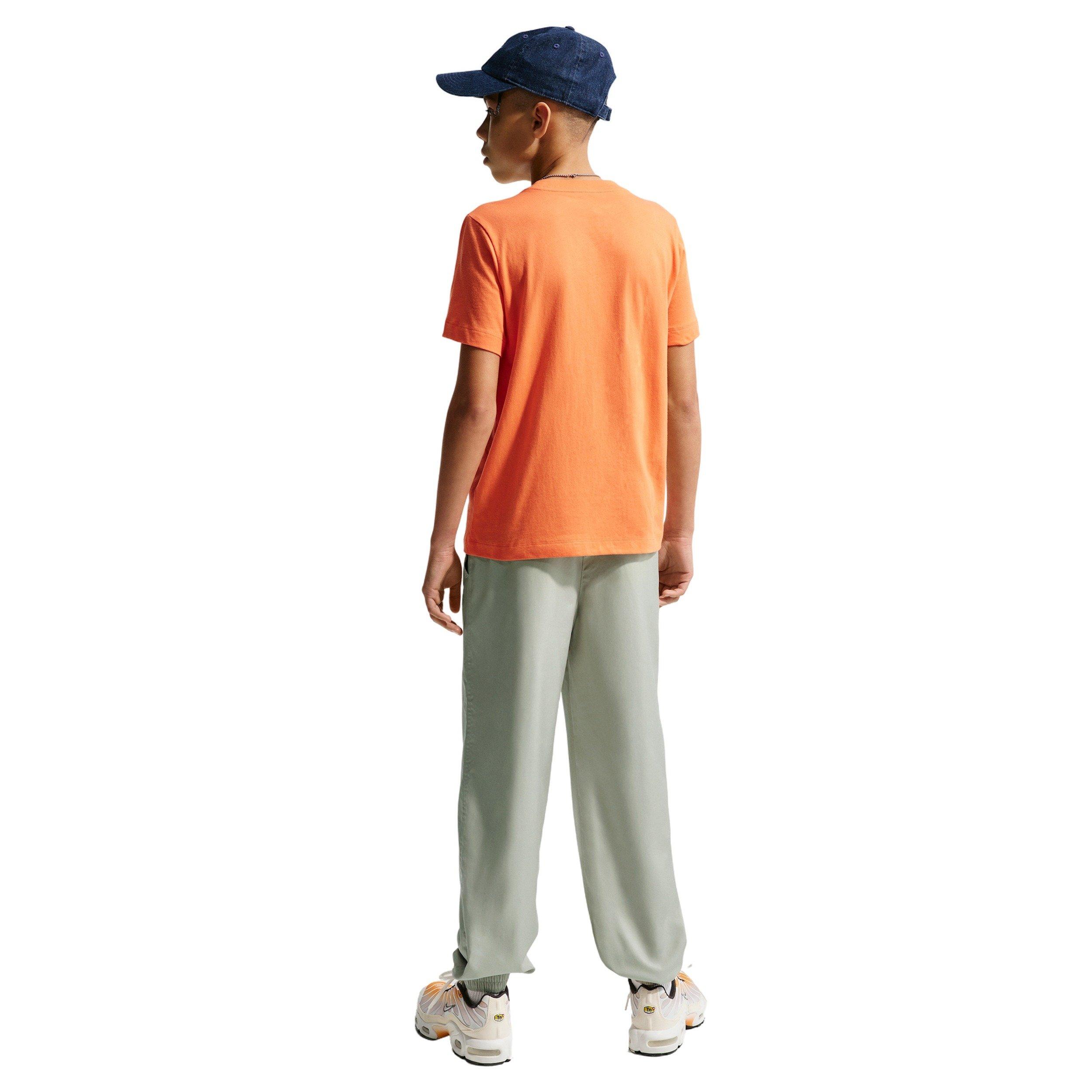 Nike Sportswear Club Big Boys' Light Green Woven Joggers